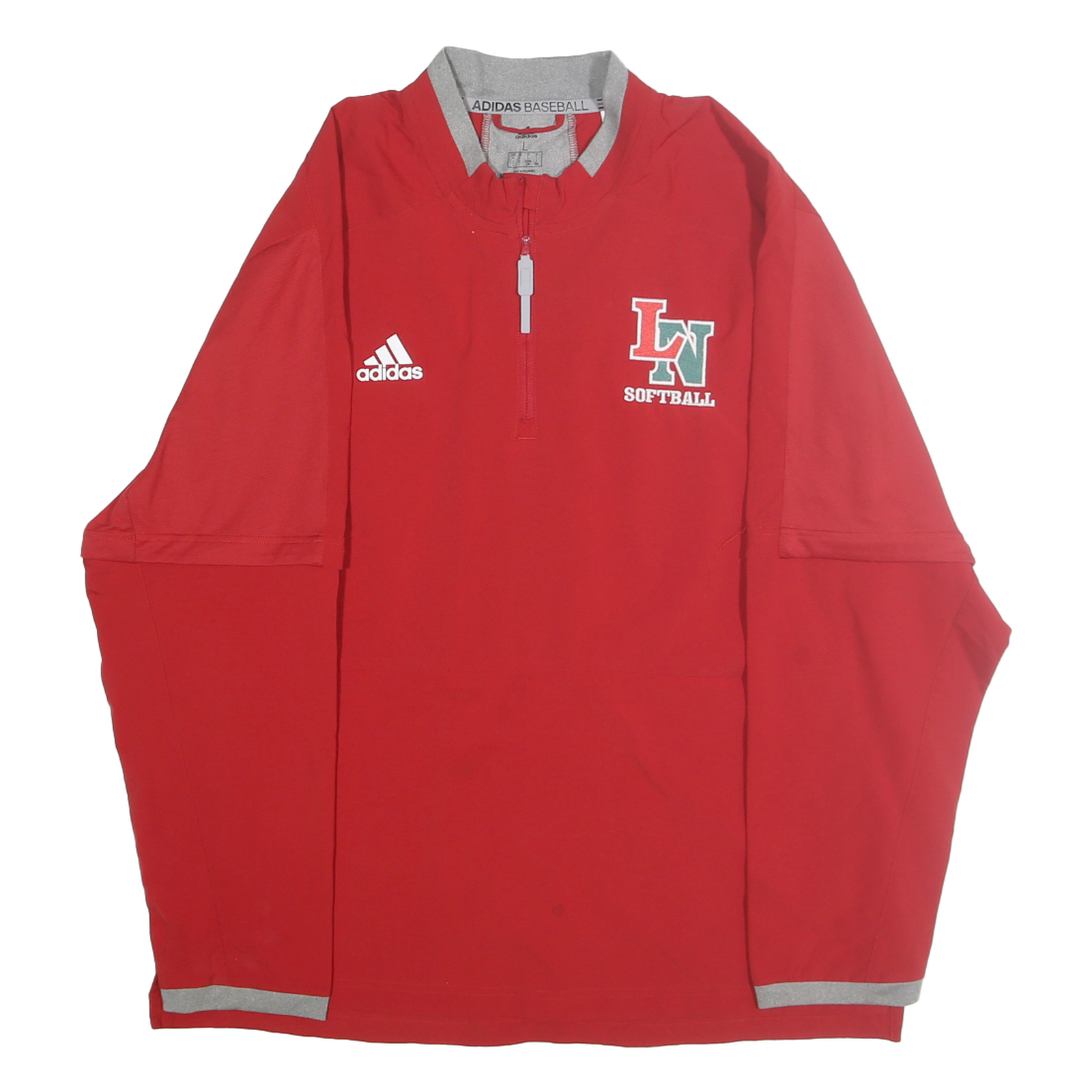 Buy ADIDAS Mens Red & Grey Softball Track Jacket L Polyester Sport Casual Refurbished - $35.09 ADIDAS Mens Red & Grey Softball Track Jacket L Polyester Sport Casual Refurbished - N/A refurbished available on Cerqular