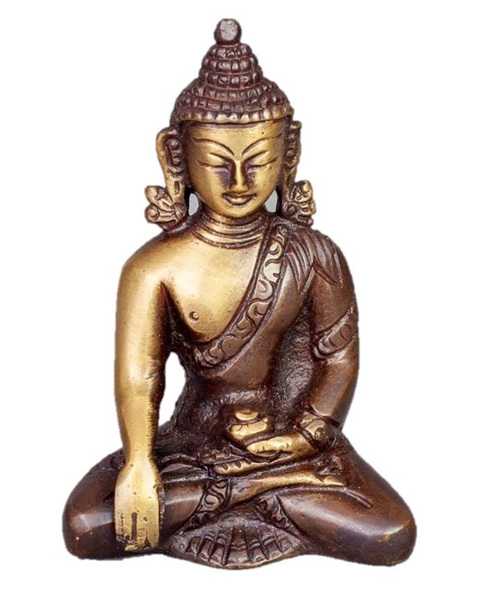 Buy Sitting Buddha in Meditation Pose two-tone color in Brass Refurbished - $60.00 Sitting Buddha in Meditation Pose two-tone color in Brass Refurbished - N/A refurbished available on Cerqular