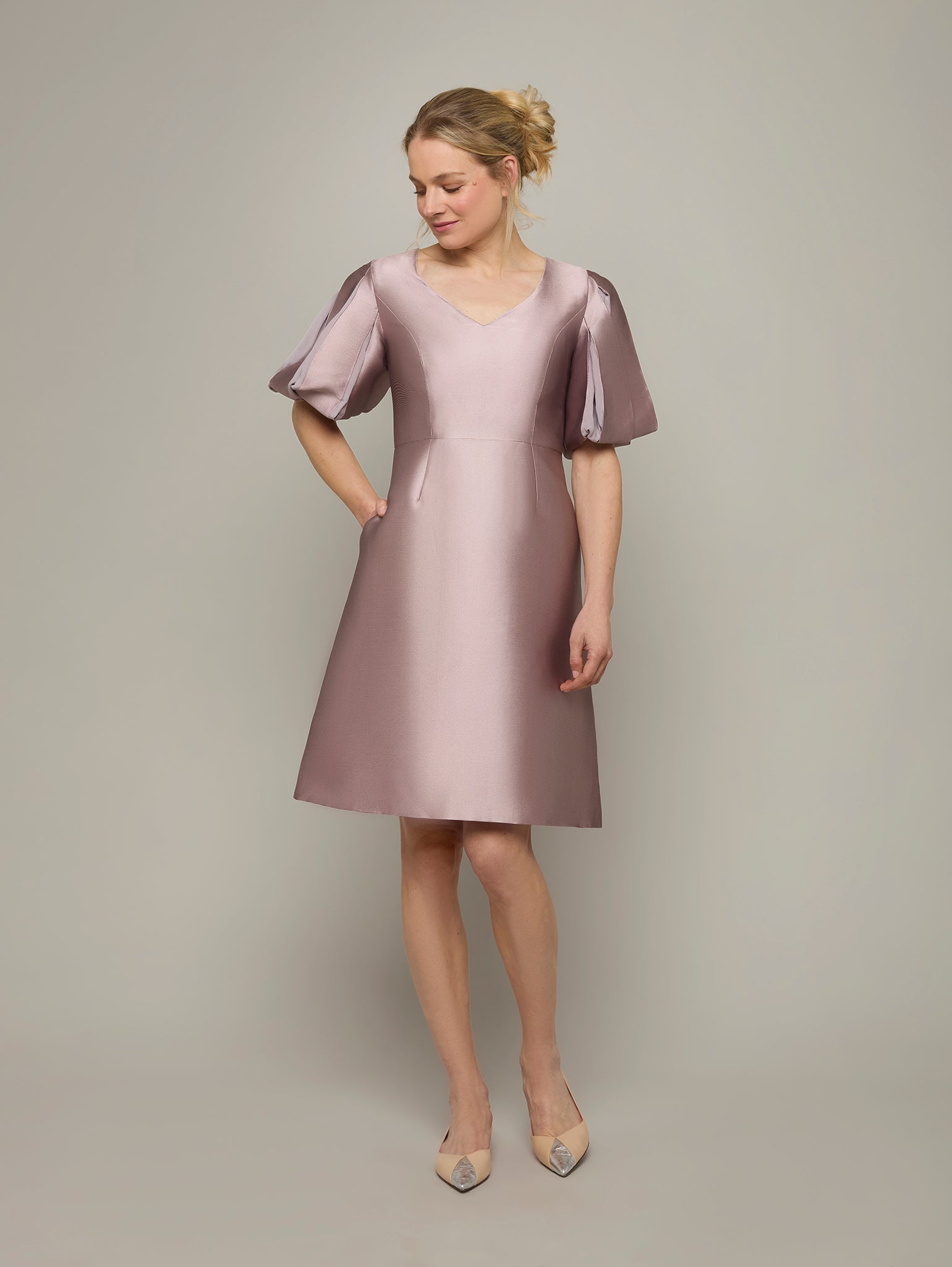 Buy SHITAKE A-Line Cocktail Dress | Colour: MAHOGANY ROSE | Size: UK 8 (US 2) Refurbished - $604.68 SHITAKE A-Line Cocktail Dress | Colour: MAHOGANY ROSE | Size: UK 8 (US 2) Refurbished - N/A refurbished available on Cerqular