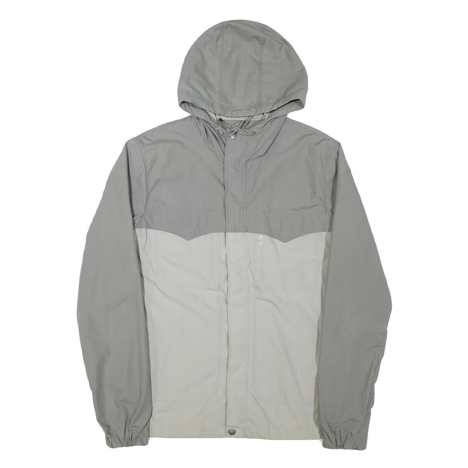 Buy LEVI'S Mens Grey & Light Grey Zip Jacket M Polyester Blend Lightweight Hooded Refurbished - $40.29 LEVI'S Mens Grey & Light Grey Zip Jacket M Polyester Blend Lightweight Hooded Refurbished - N/A refurbished available on Cerqular