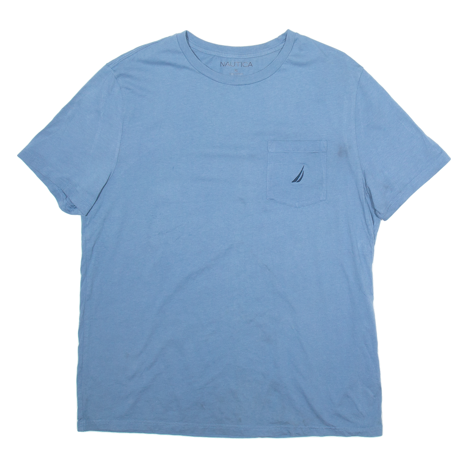 NAUTICA Mens T-Shirt Blue XL Refurbished - N/A refurbished available on Cerqular