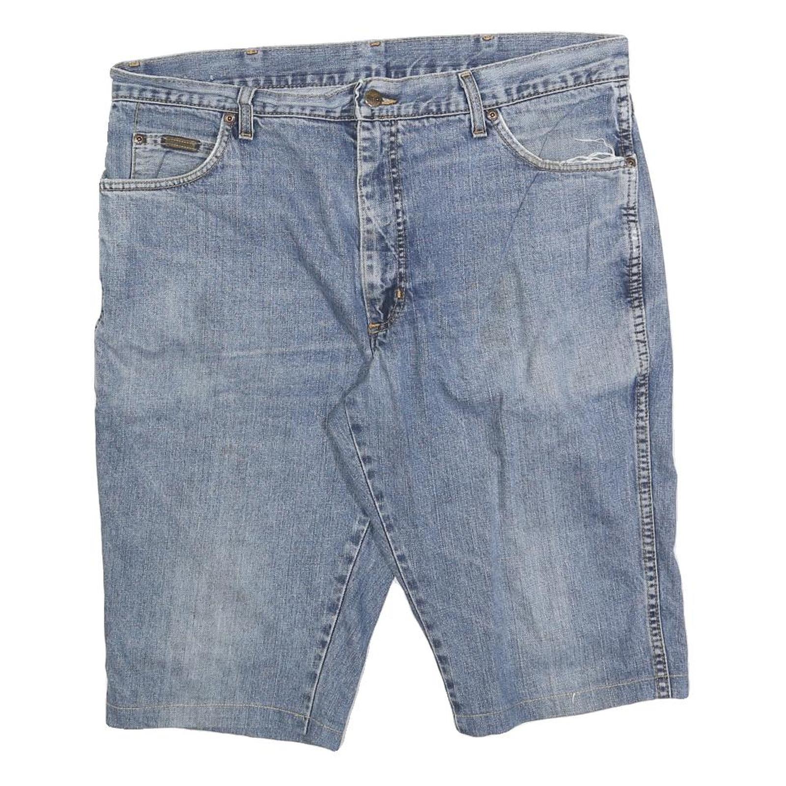 Buy WRANGLER Mens Denim Blue Classic XL W38 Cotton Blend Shorts Casual Regular Fit Refurbished - $22.09 WRANGLER Mens Denim Blue Classic XL W38 Cotton Blend Shorts Casual Regular Fit Refurbished - N/A refurbished available on Cerqular