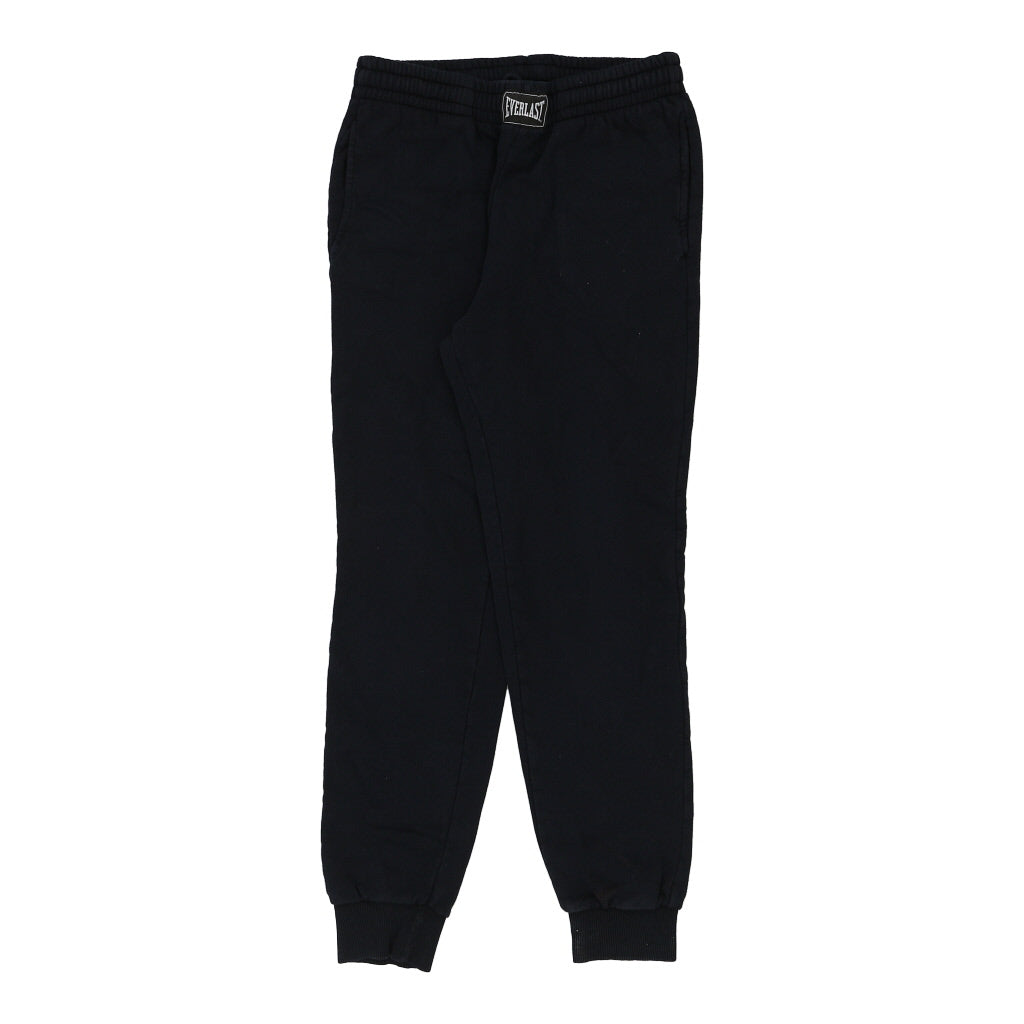 Everlast Joggers - Small Black Cotton Blend Refurbished - Thrifted (note: this is a term often used to describe second- refurbished available on Cerqular