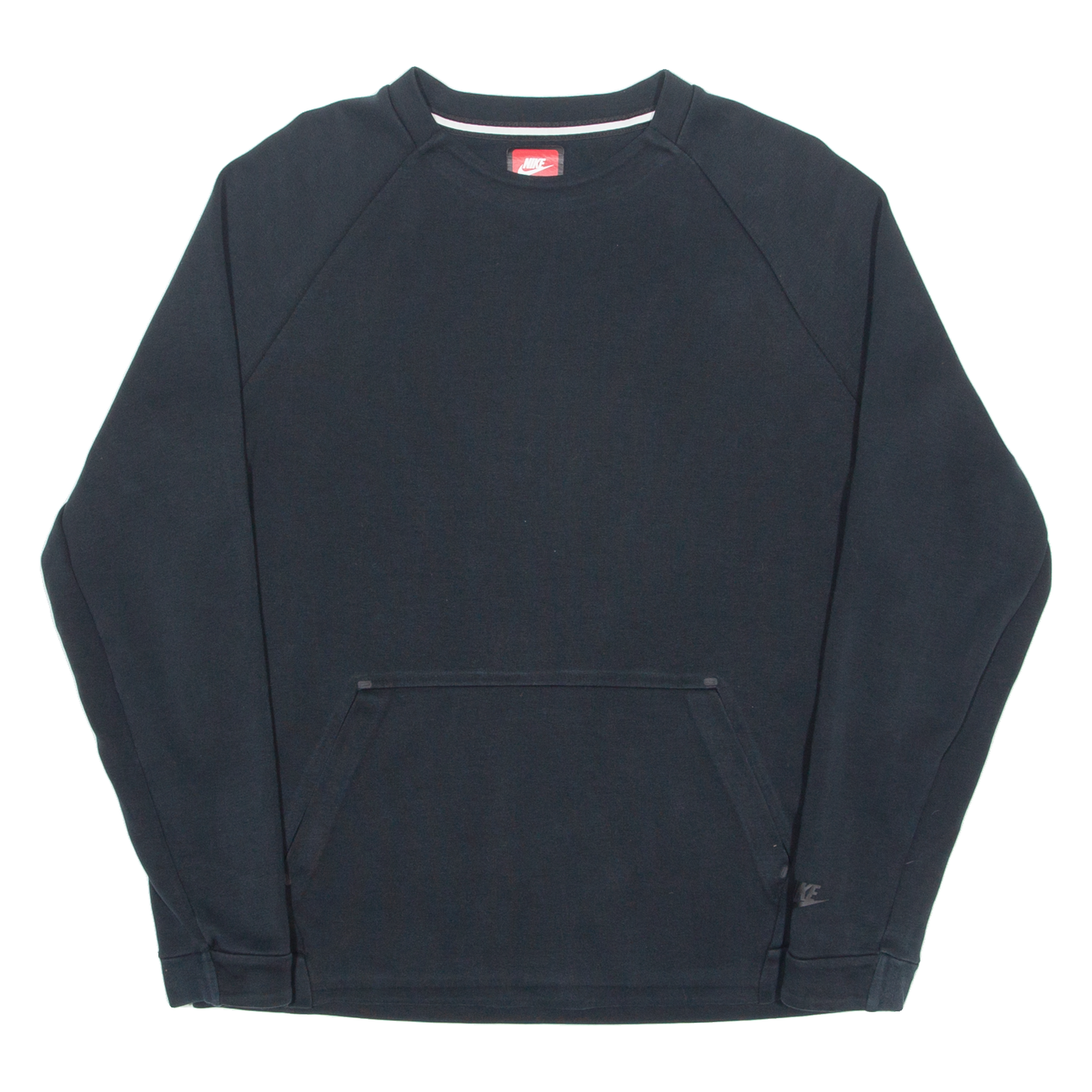 NIKE Mens Sweatshirt Black Crew Neck M Refurbished - N/A refurbished available on Cerqular