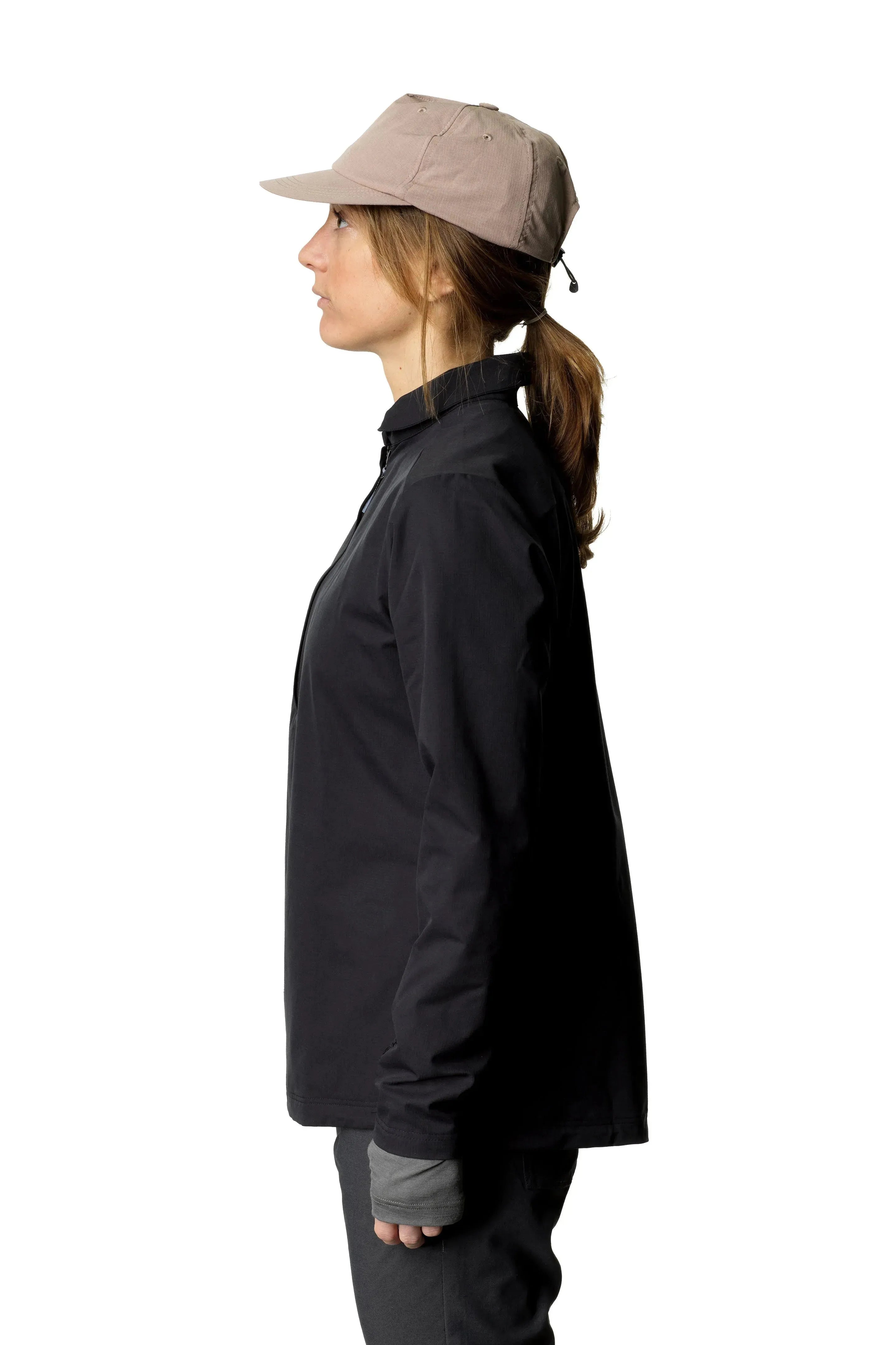 W's Daybreak Pullover | Color: true black | Size: XS Refurbished - Houdini Sportswear refurbished available on Cerqular