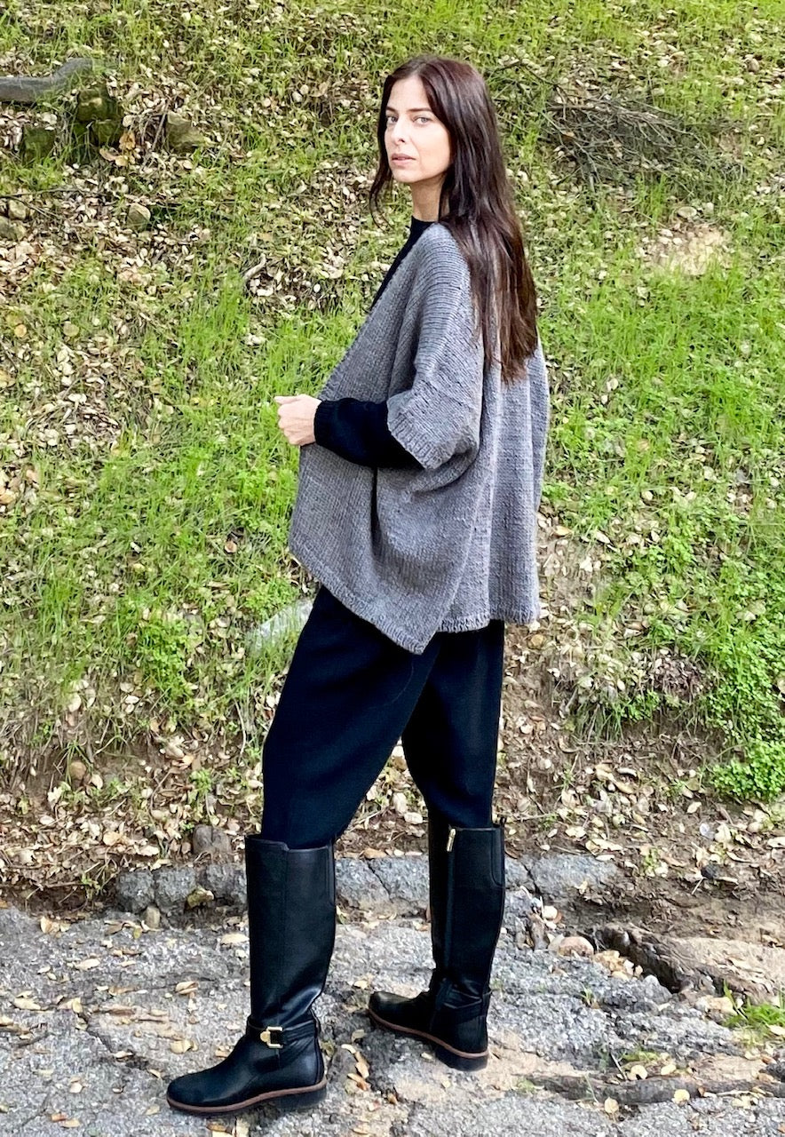 kimono baby alpaca cardigan - eucalyptus | Size: one size Refurbished - N/A (Note: There is no well-known brand called "AR refurbished available on Cerqular