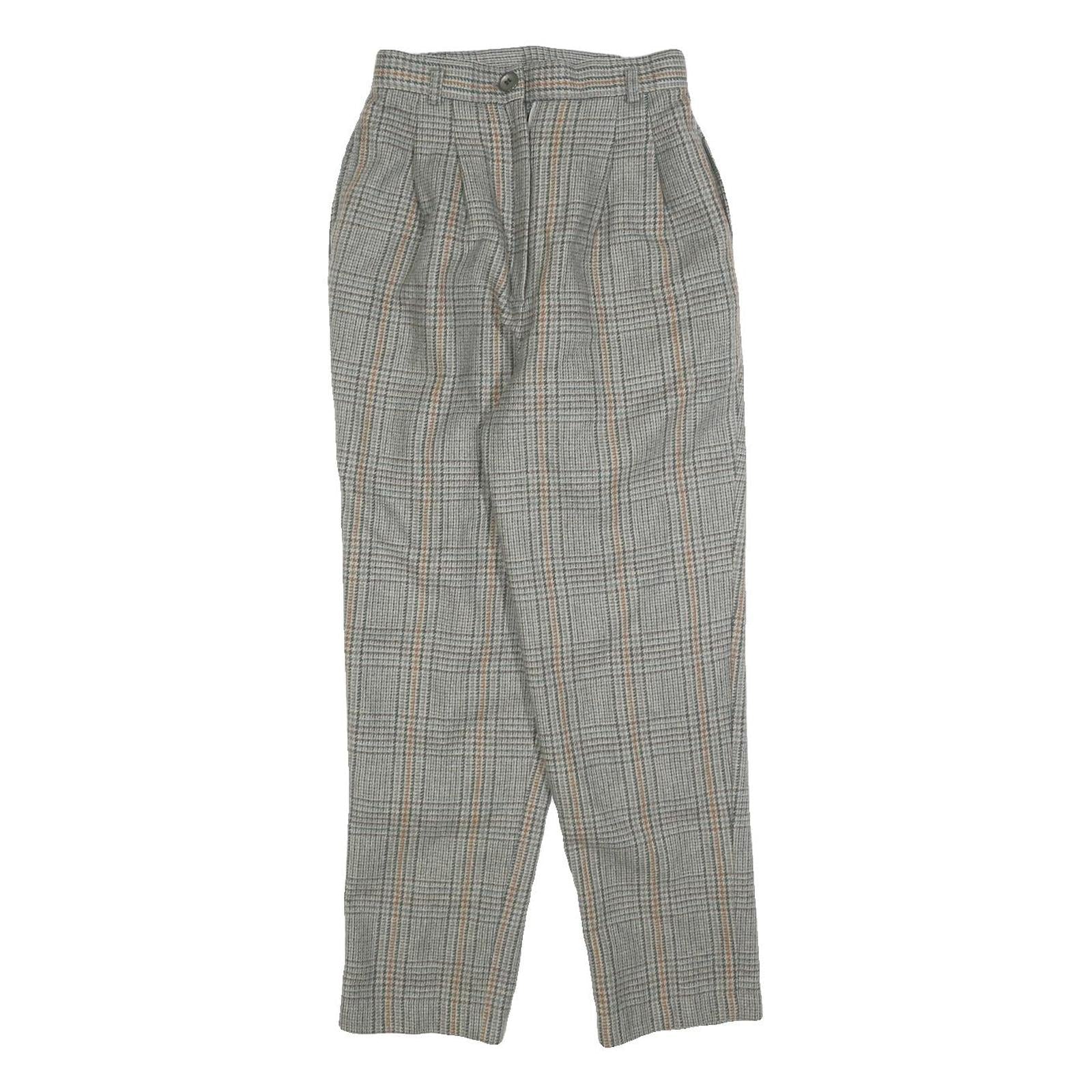 Buy Womens Regular Fit Check Grey Trousers W25 L25 Stylish Classic Zip Closure Refurbished - $23.39 Womens Regular Fit Check Grey Trousers W25 L25 Stylish Classic Zip Closure Refurbished - N/A refurbished available on Cerqular