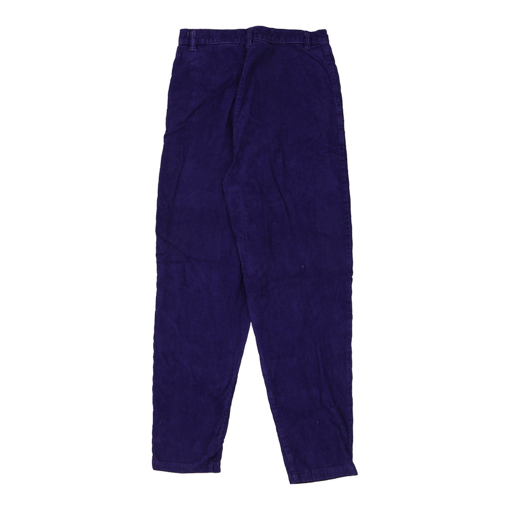 Buy Real Colours Cord Trousers - 26W UK 6 Purple Cotton Refurbished - $21.69 Real Colours Cord Trousers - 26W UK 6 Purple Cotton Refurbished - Thrifted (note: this is a term often used to describe second- refurbished available on Cerqular