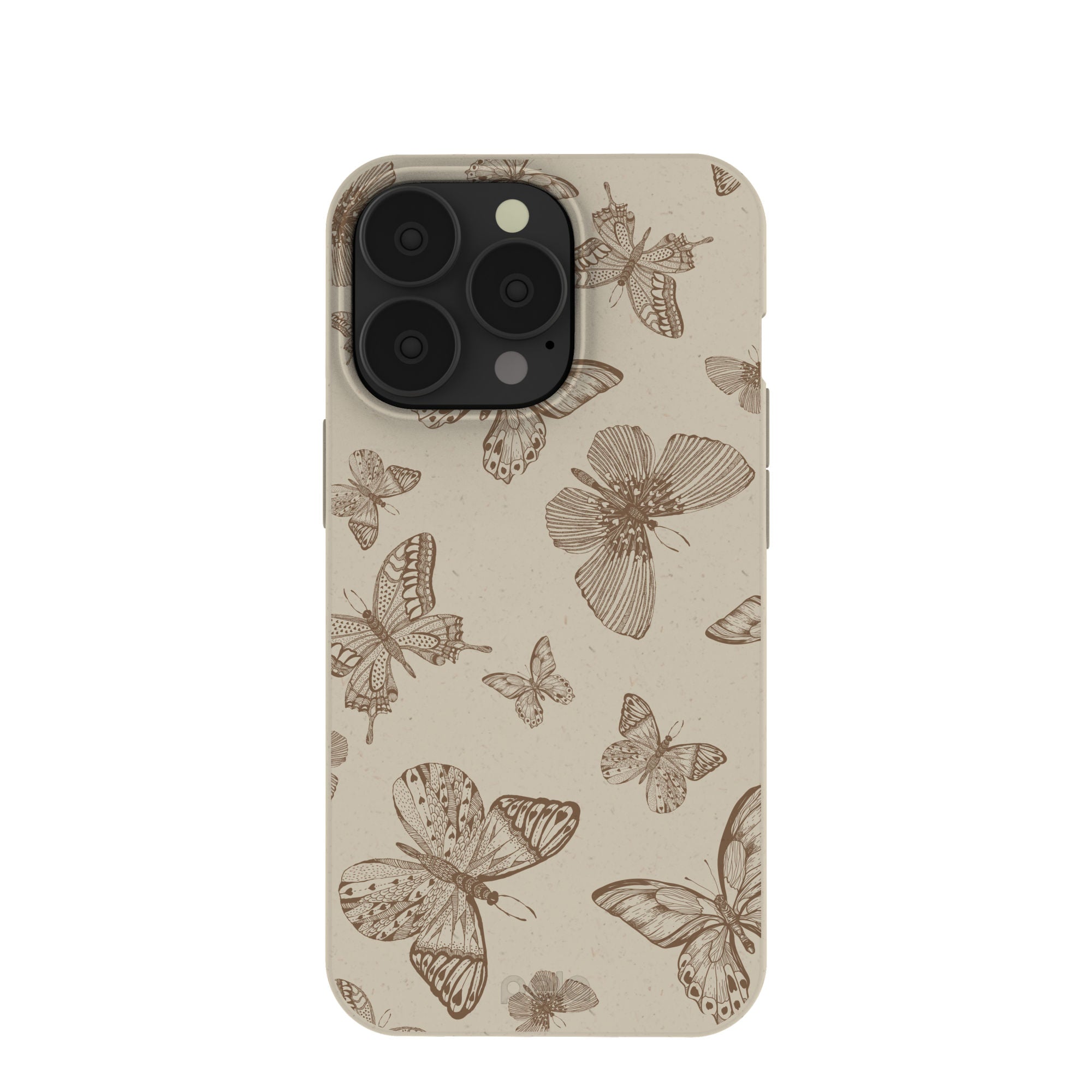London Fog Delicate Flutters iPhone 13 Pro Case Refurbished - Pela Case refurbished available on Cerqular