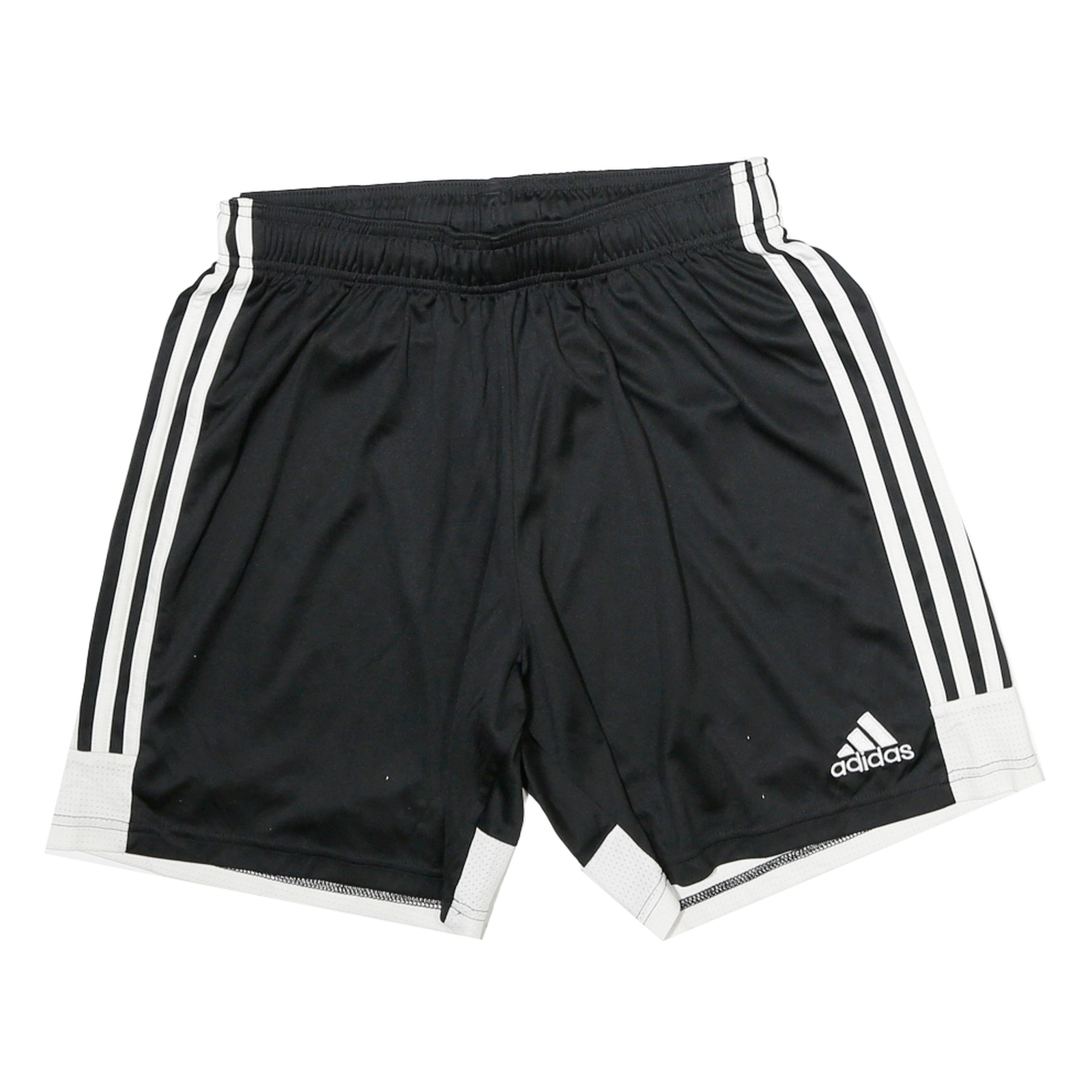 ADIDAS Mens Shorts Black & White Sports Casual L W26 Polyester Blend Athletic Refurbished - N/A refurbished available on Cerqular