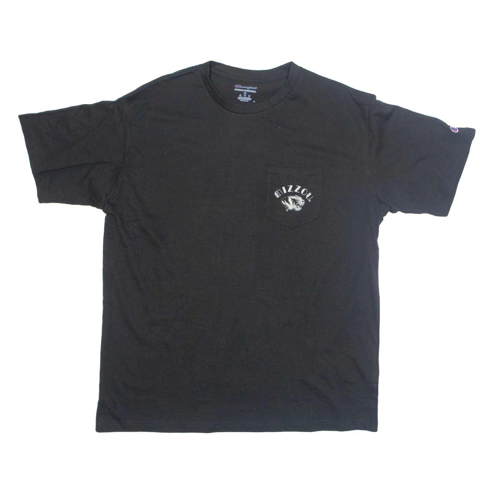 CHAMPION Mizzou Tigers Columbia MO Mens T-Shirt Black USA XL Refurbished - N/A refurbished available on Cerqular