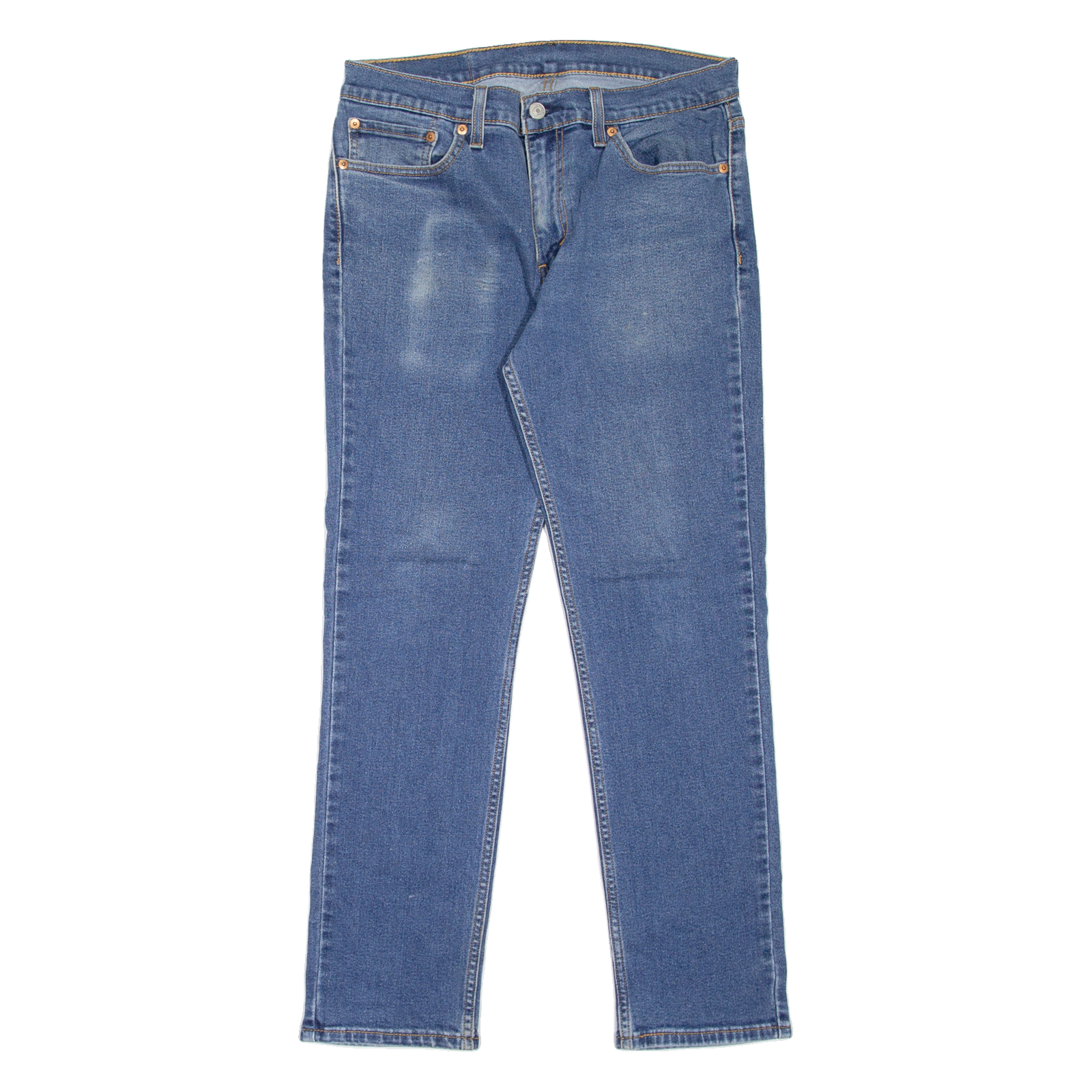 LEVI'S 511 Jeans Mens Blue Slim Straight Stone Wash W32 L30 Refurbished - N/A refurbished available on Cerqular