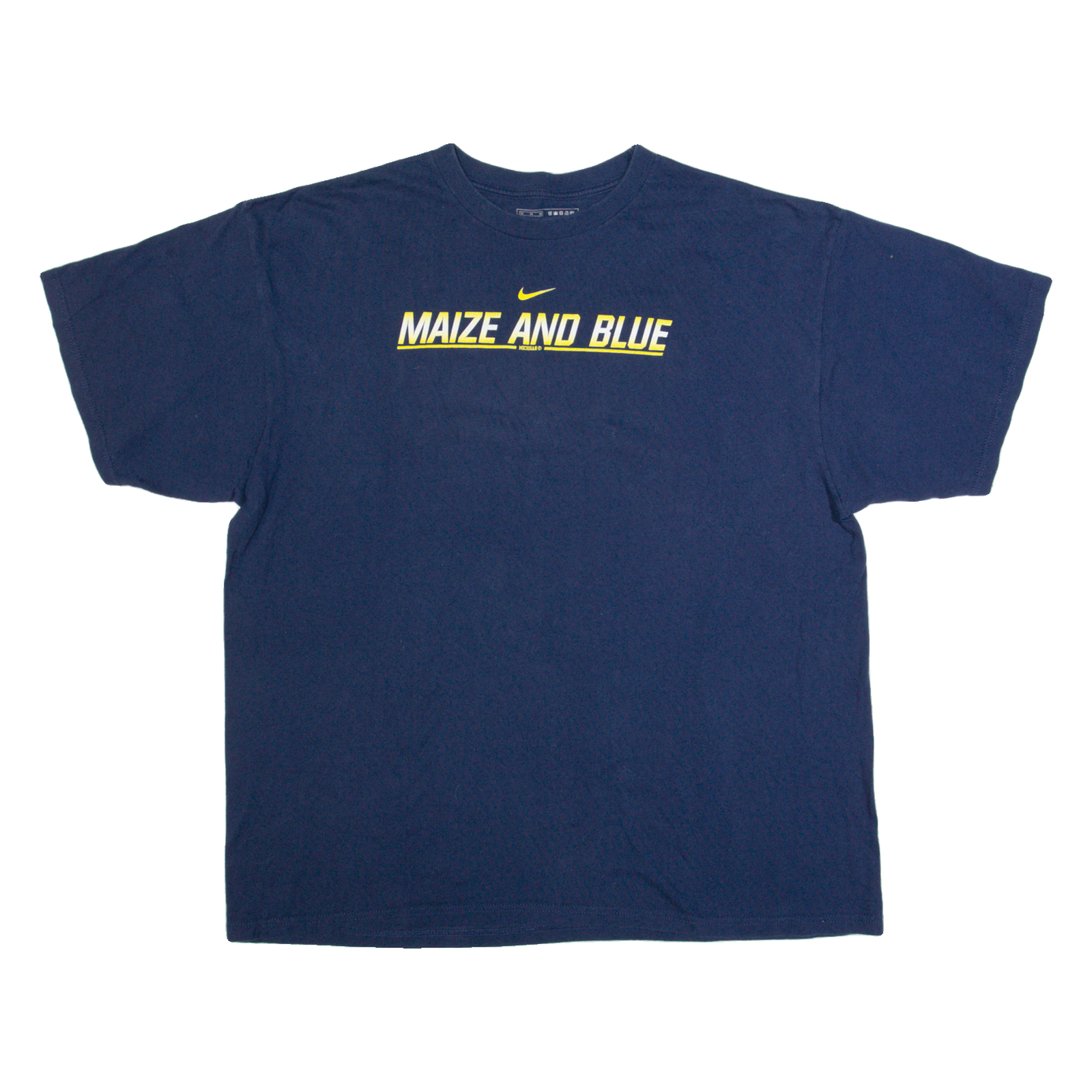 Buy NIKE TEAM Maize And Blue Michigan Mens T-Shirt Blue USA XL Refurbished - $25.99 NIKE TEAM Maize And Blue Michigan Mens T-Shirt Blue USA XL Refurbished - N/A refurbished available on Cerqular
