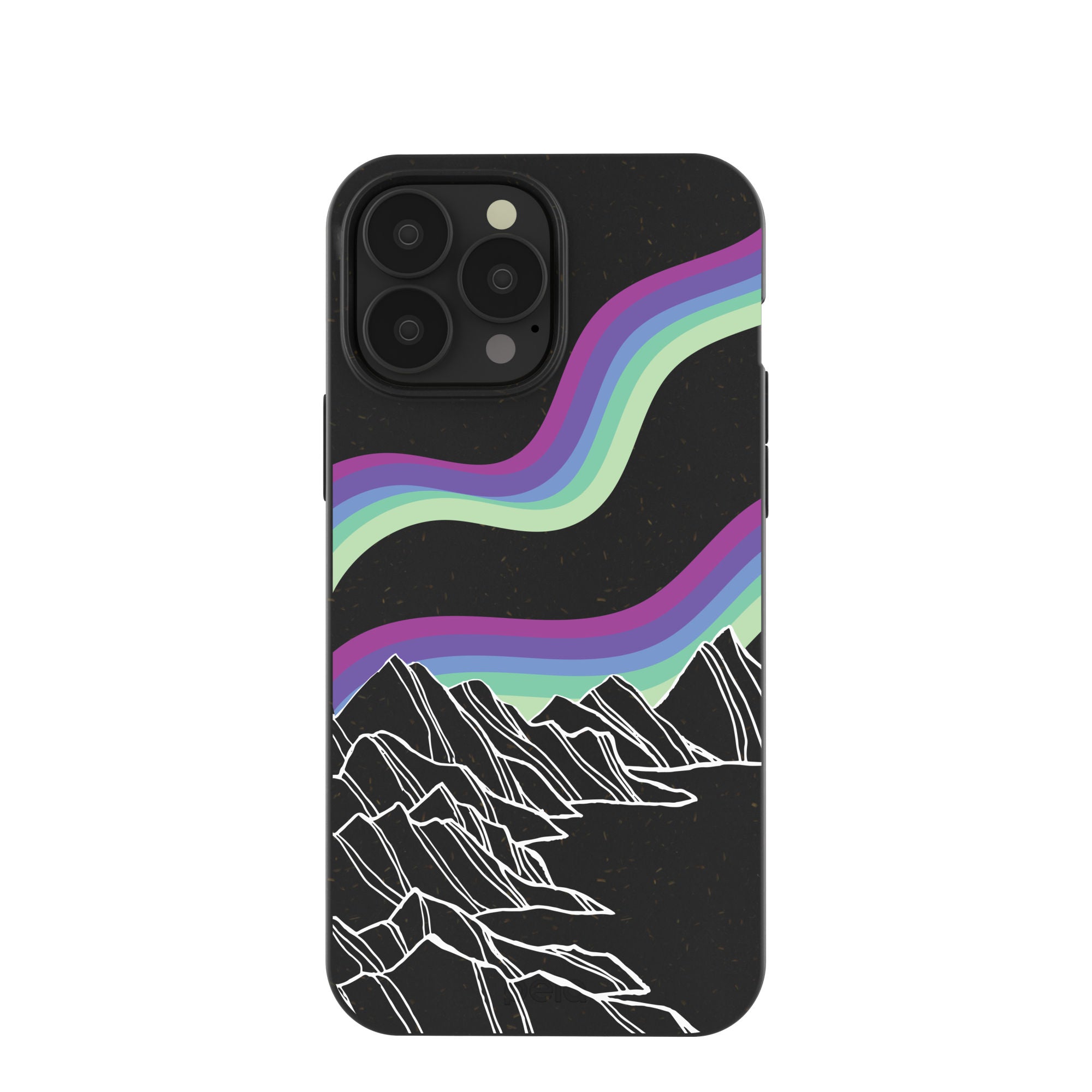 Black Glow iPhone 13 Pro Max Case Refurbished - Pela Case refurbished available on Cerqular