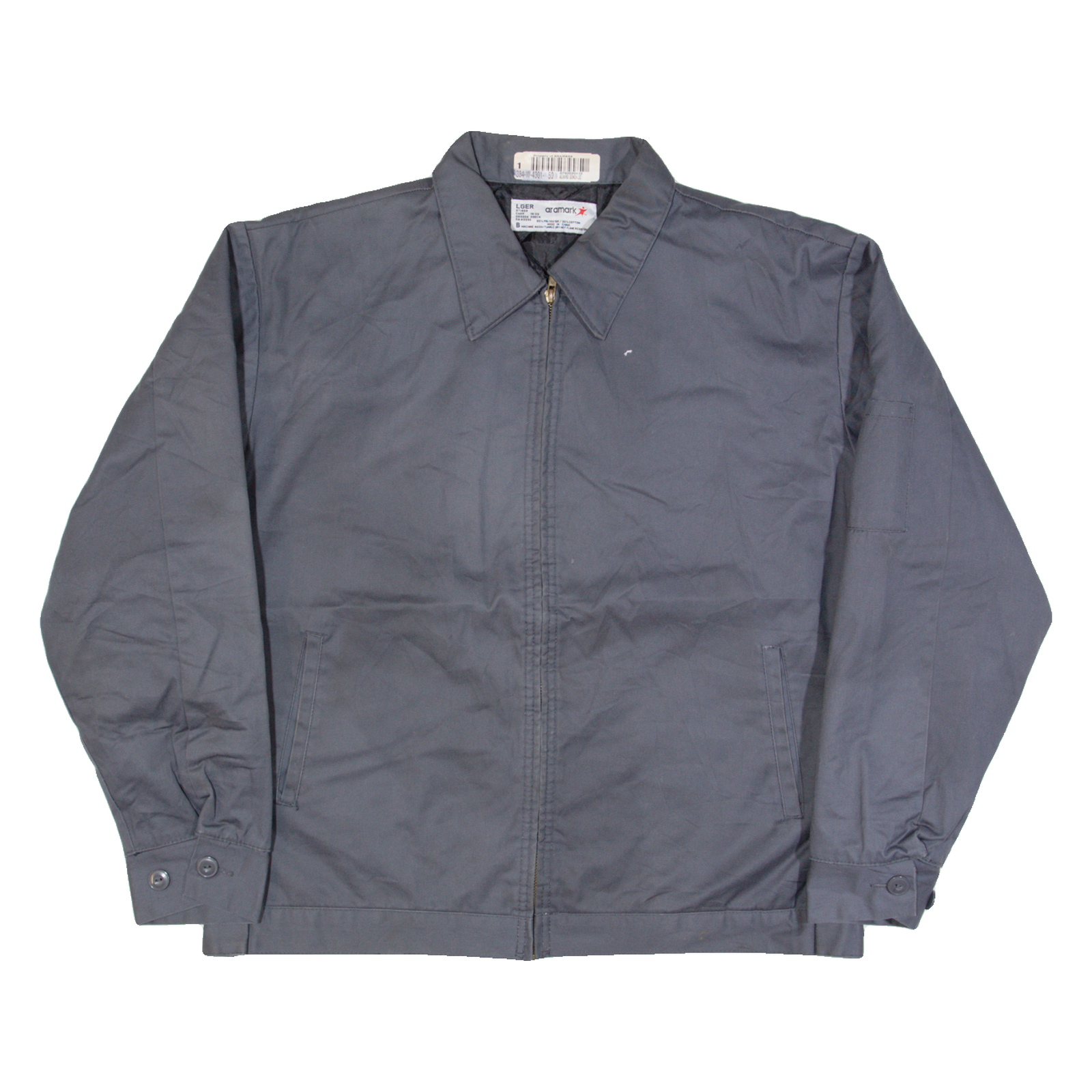 AMARK Mens Workwear Jacket Grey L Refurbished - N/A refurbished available on Cerqular