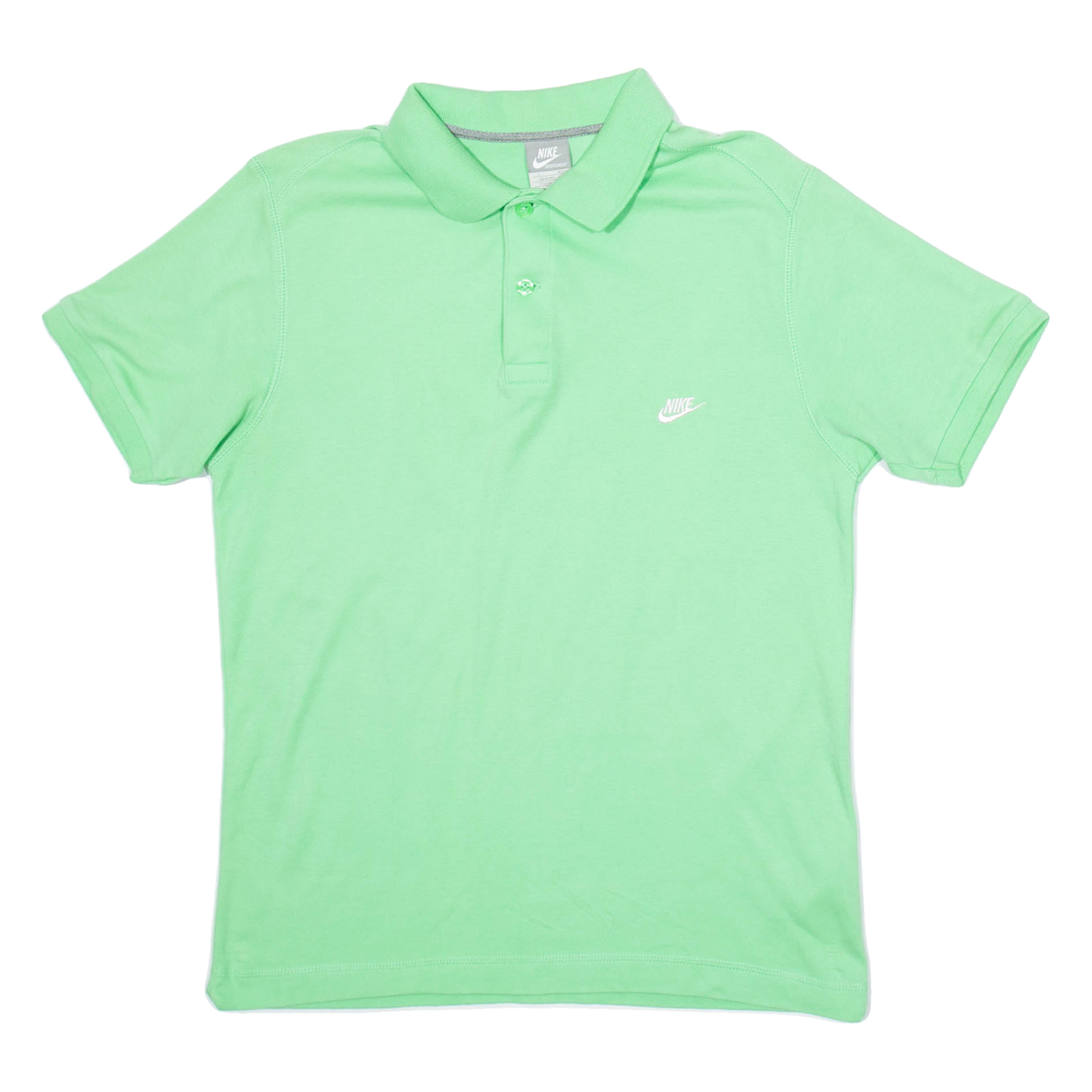 NIKE Mens Polo Shirt Green L Refurbished - N/A refurbished available on Cerqular