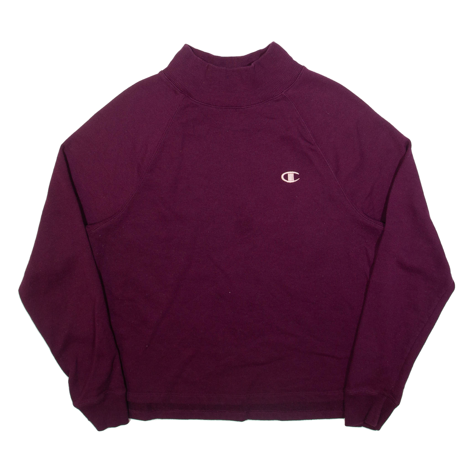 CHAMPION Womens Sweatshirt Purple L Refurbished - N/A refurbished available on Cerqular