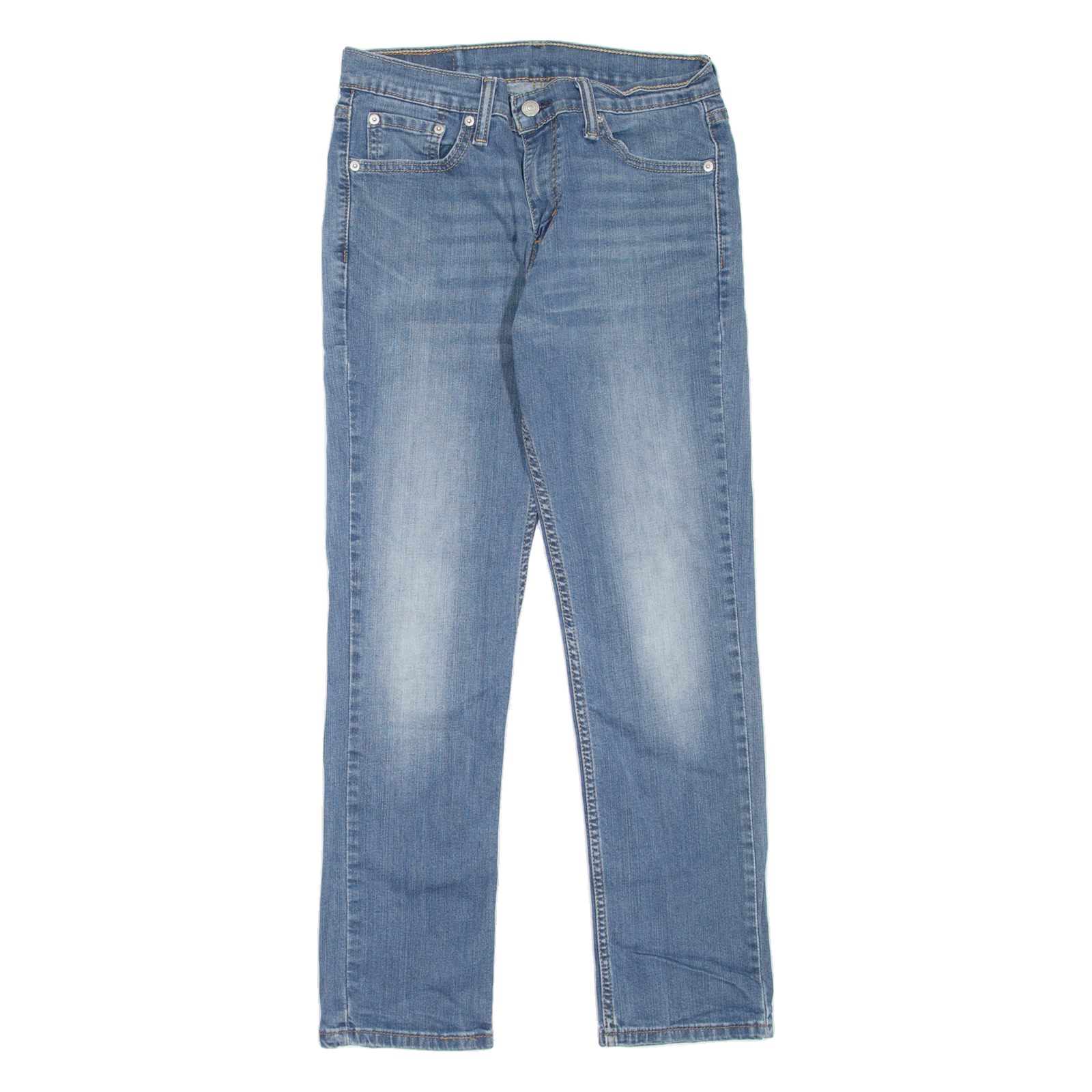 LEVI'S 511 Jeans Mens Blue Slim Straight Stone Wash W30 L30 Refurbished - N/A refurbished available on Cerqular