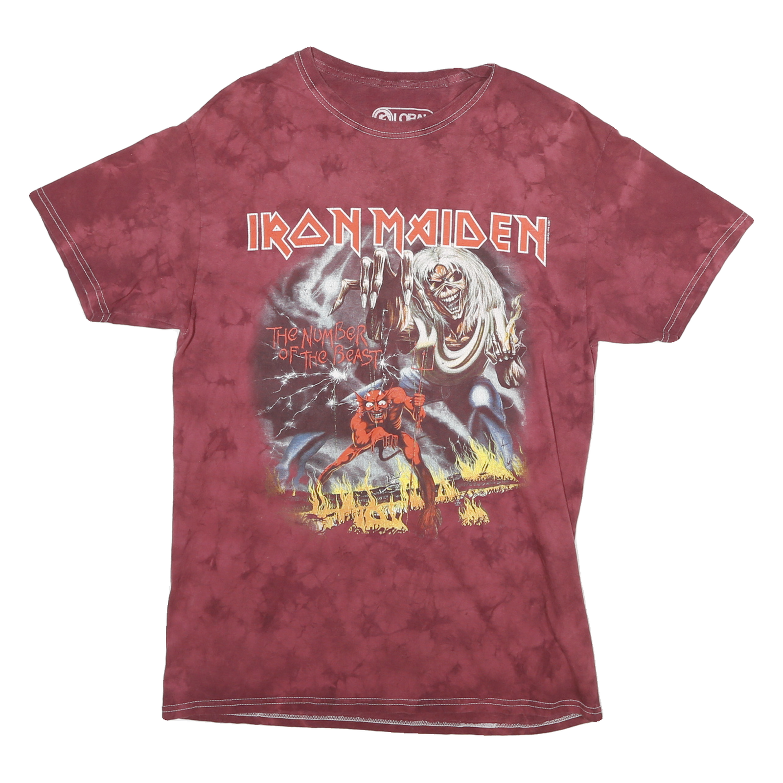 Buy GLOBAL Mens Red Graphic T-Shirt M Short Sleeve Crew Neck Iron Maiden Band Refurbished - $40.29 GLOBAL Mens Red Graphic T-Shirt M Short Sleeve Crew Neck Iron Maiden Band Refurbished - N/A refurbished available on Cerqular
