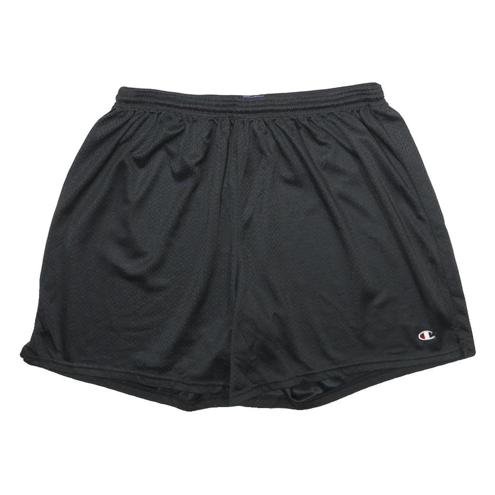 CHAMPION Mens Black Sports Shorts 2XL W30 Lightweight Athletic Refurbished - N/A refurbished available on Cerqular
