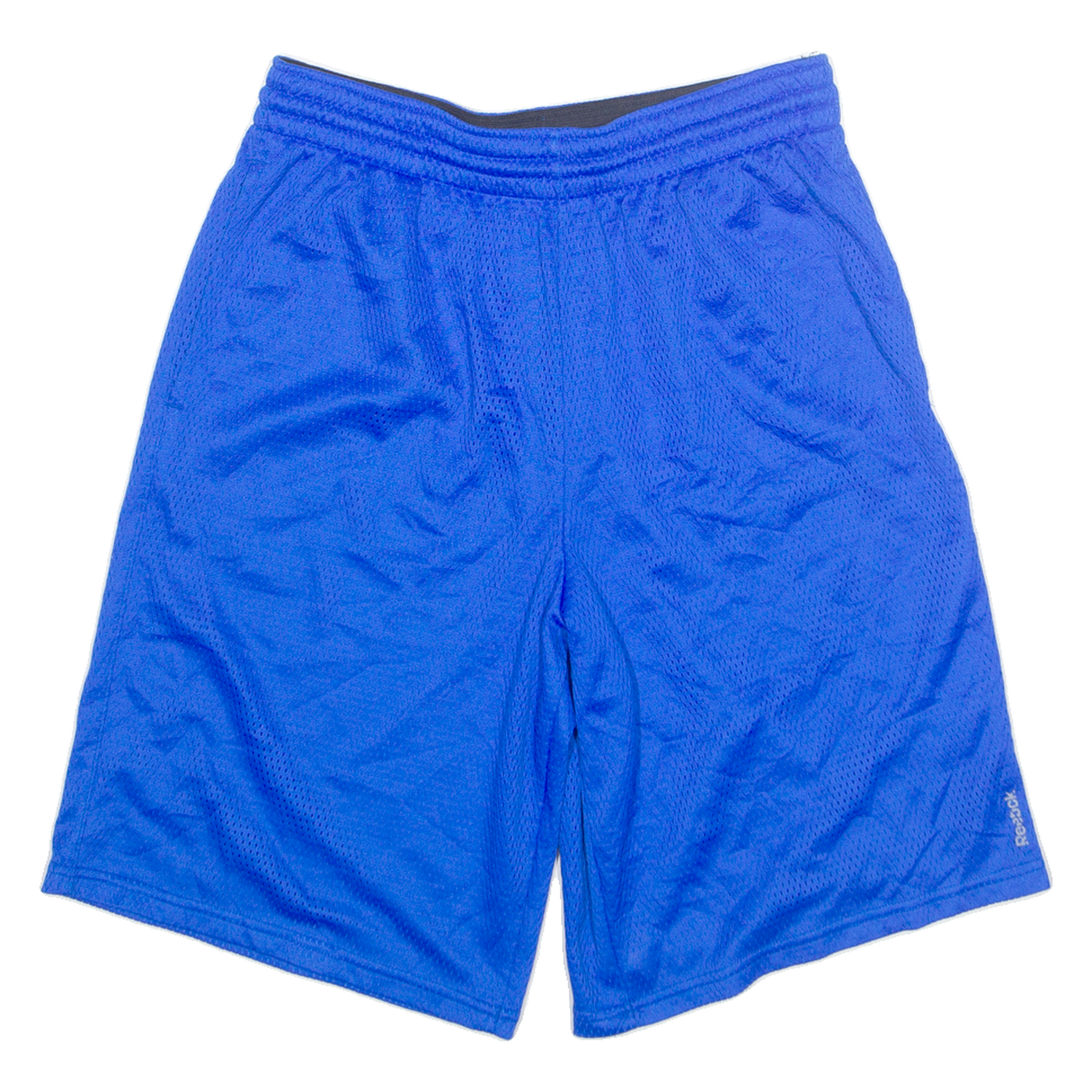 REEBOK Mens Sports Shorts Blue Relaxed XL W26 Refurbished - N/A refurbished available on Cerqular