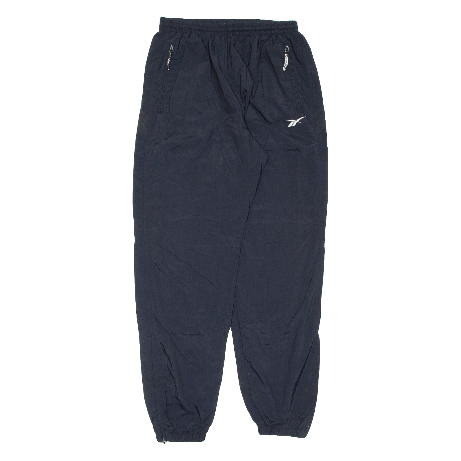 REEBOK Womens Track Pants Black Tapered L W28 L33 Refurbished - N/A refurbished available on Cerqular