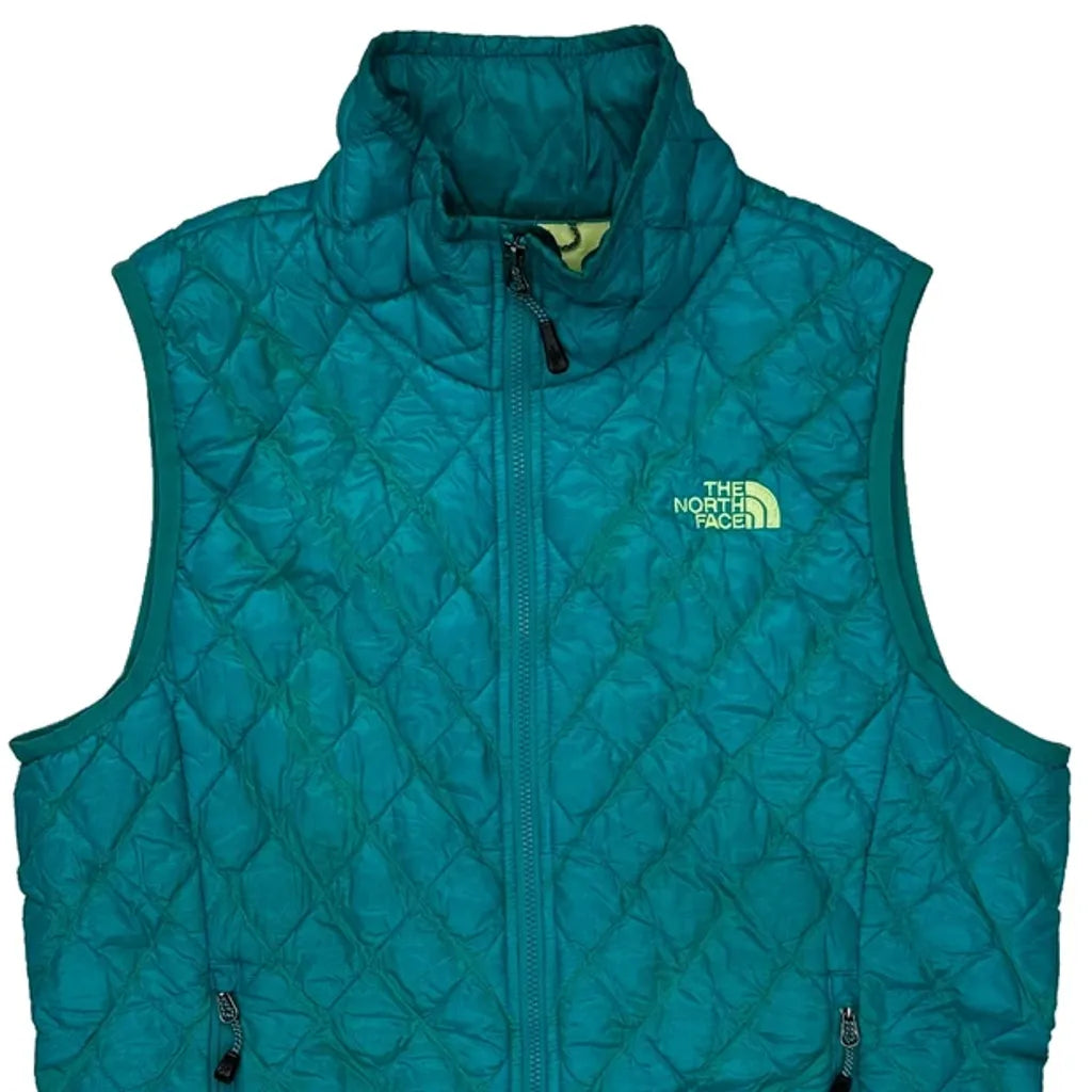 The North Face Gilet - Small Green Polyester Refurbished - Thrifted (note: this is a term often used to describe second- refurbished available on Cerqular