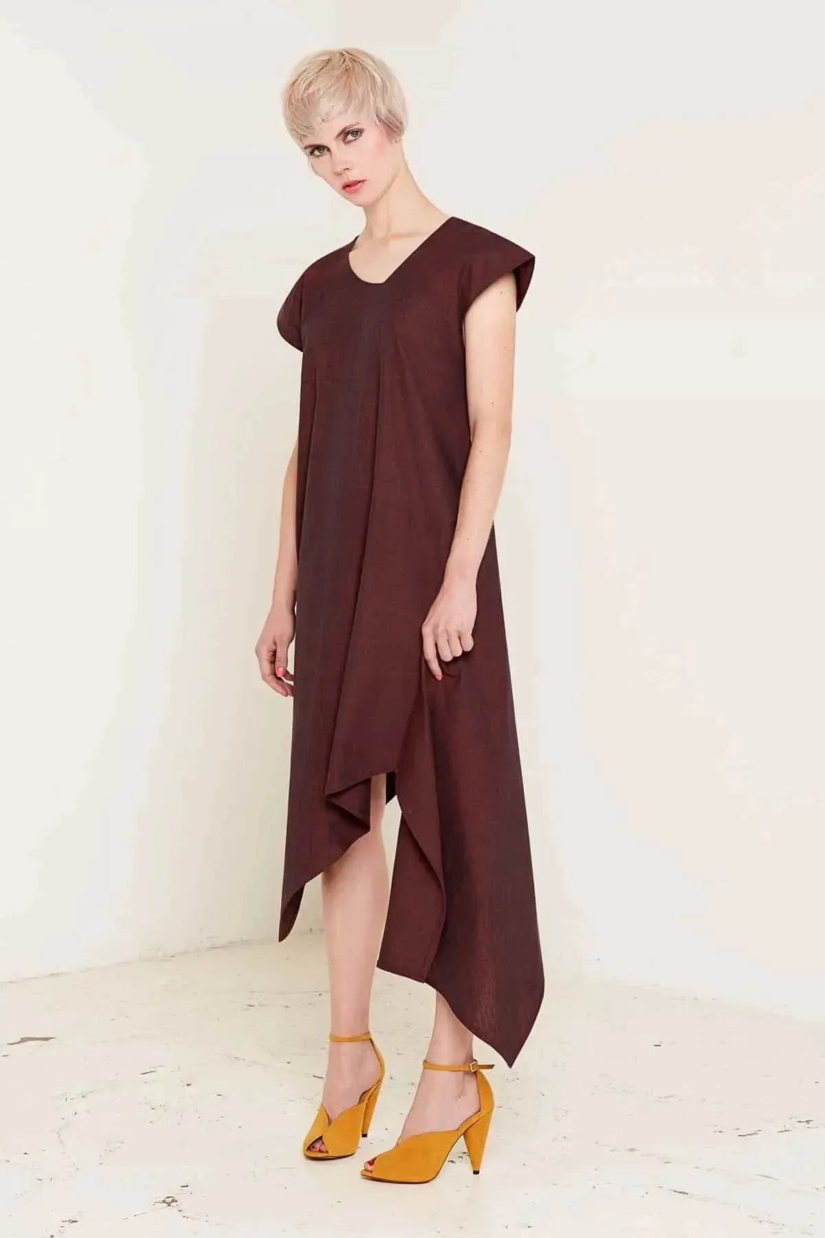 Buy Heather Dress (Burgundy) | size: XL Refurbished - $198.00 Heather Dress (Burgundy) | size: XL Refurbished - N/A refurbished available on Cerqular