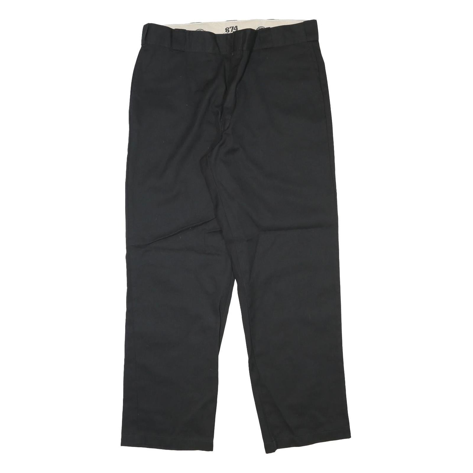 Buy DICKIES Mens Cotton Blend Black Regular Straight Trousers W36 L30 Workwear Zip Refurbished - $42.89 DICKIES Mens Cotton Blend Black Regular Straight Trousers W36 L30 Workwear Zip Refurbished - N/A refurbished available on Cerqular