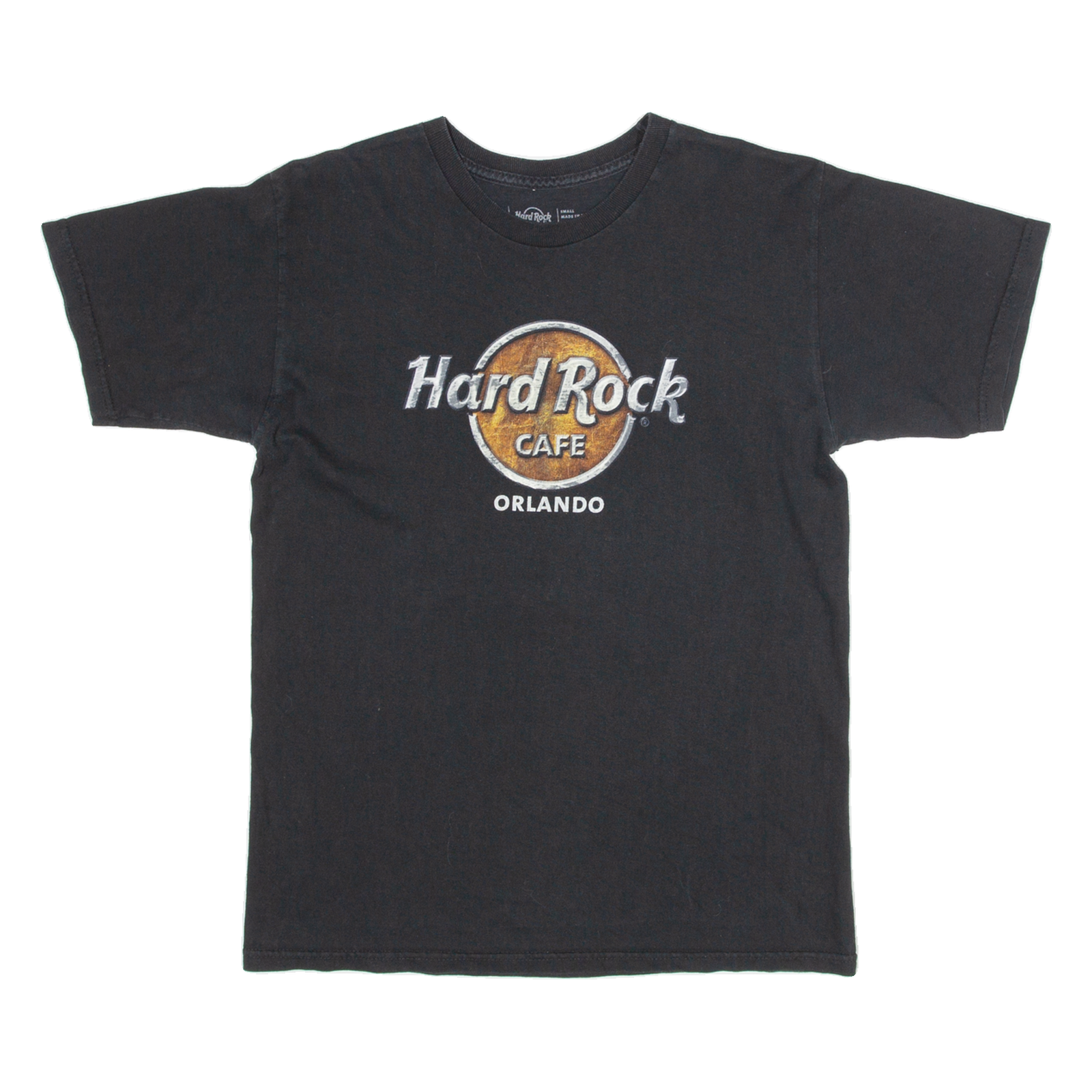 HARD ROCK CAFE Mens T-Shirt Black USA S Refurbished - N/A refurbished available on Cerqular