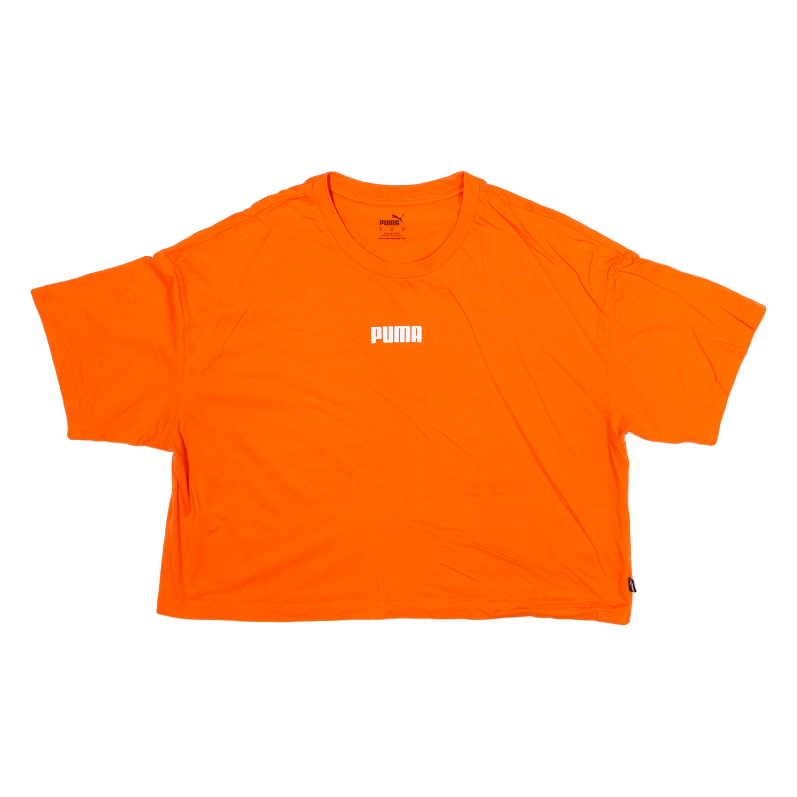 Buy PUMA Cropped Womens T-Shirt Orange M Refurbished - $15.59 PUMA Cropped Womens T-Shirt Orange M Refurbished - N/A refurbished available on Cerqular