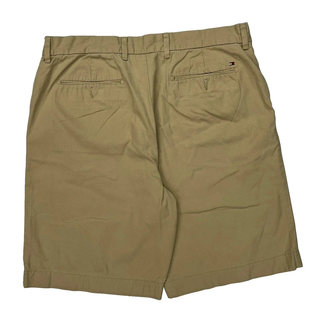 Tommy Hilfiger Chino Shorts - 35W 9L Beige Cotton Refurbished - Thrifted (note: this is a term often used to describe second- refurbished available on Cerqular