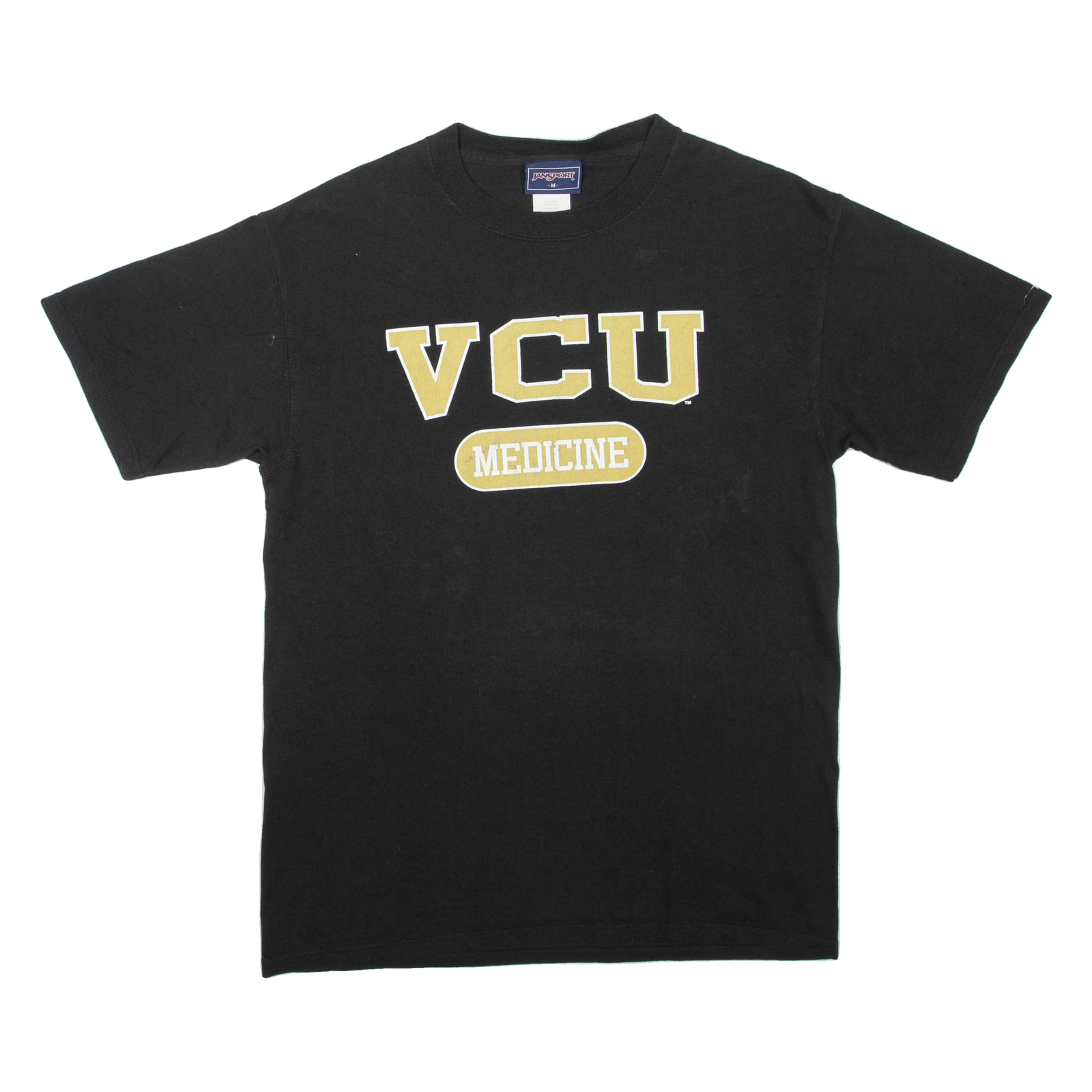 JANSPORT VCU Medicine Mens T-Shirt Black USA M Refurbished - N/A refurbished available on Cerqular