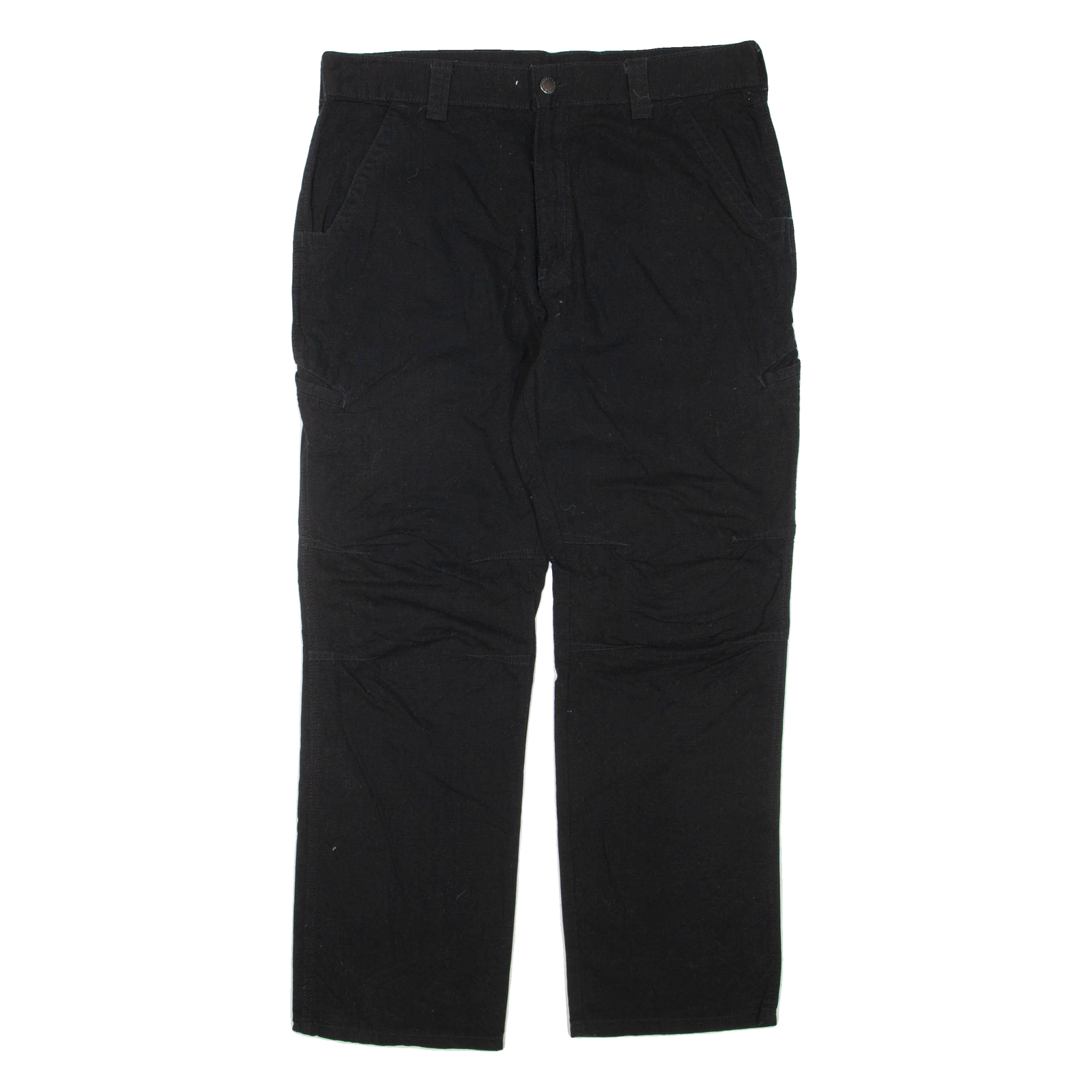 DICKIES Mens Trousers Black Regular Straight W36 L30 Refurbished - N/A refurbished available on Cerqular