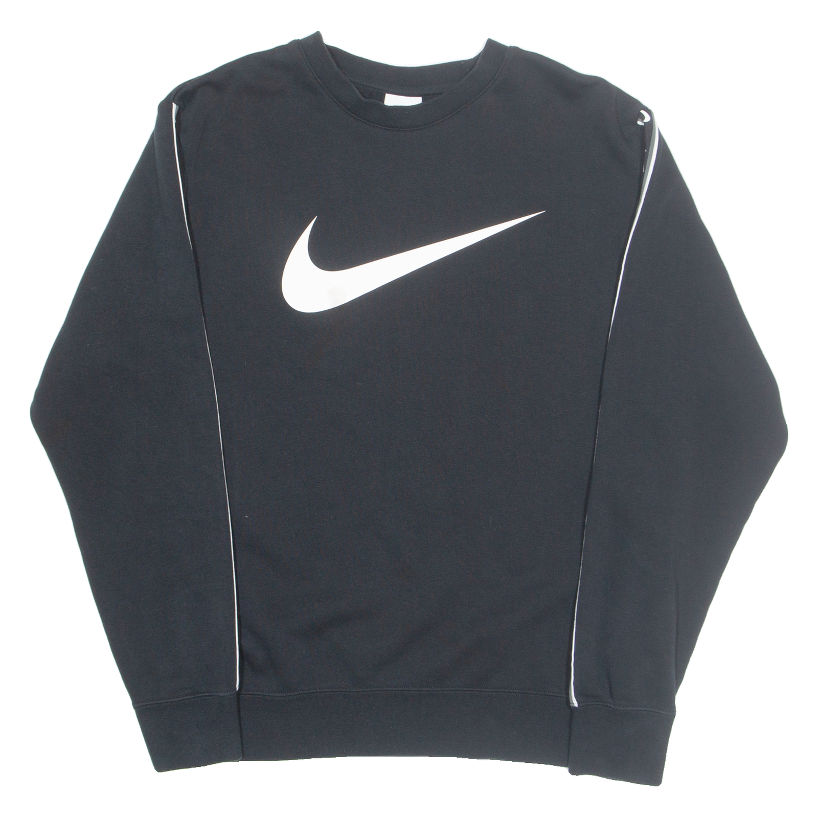 NIKE Mens Sweatshirt Black Crew Neck S Refurbished - N/A refurbished available on Cerqular