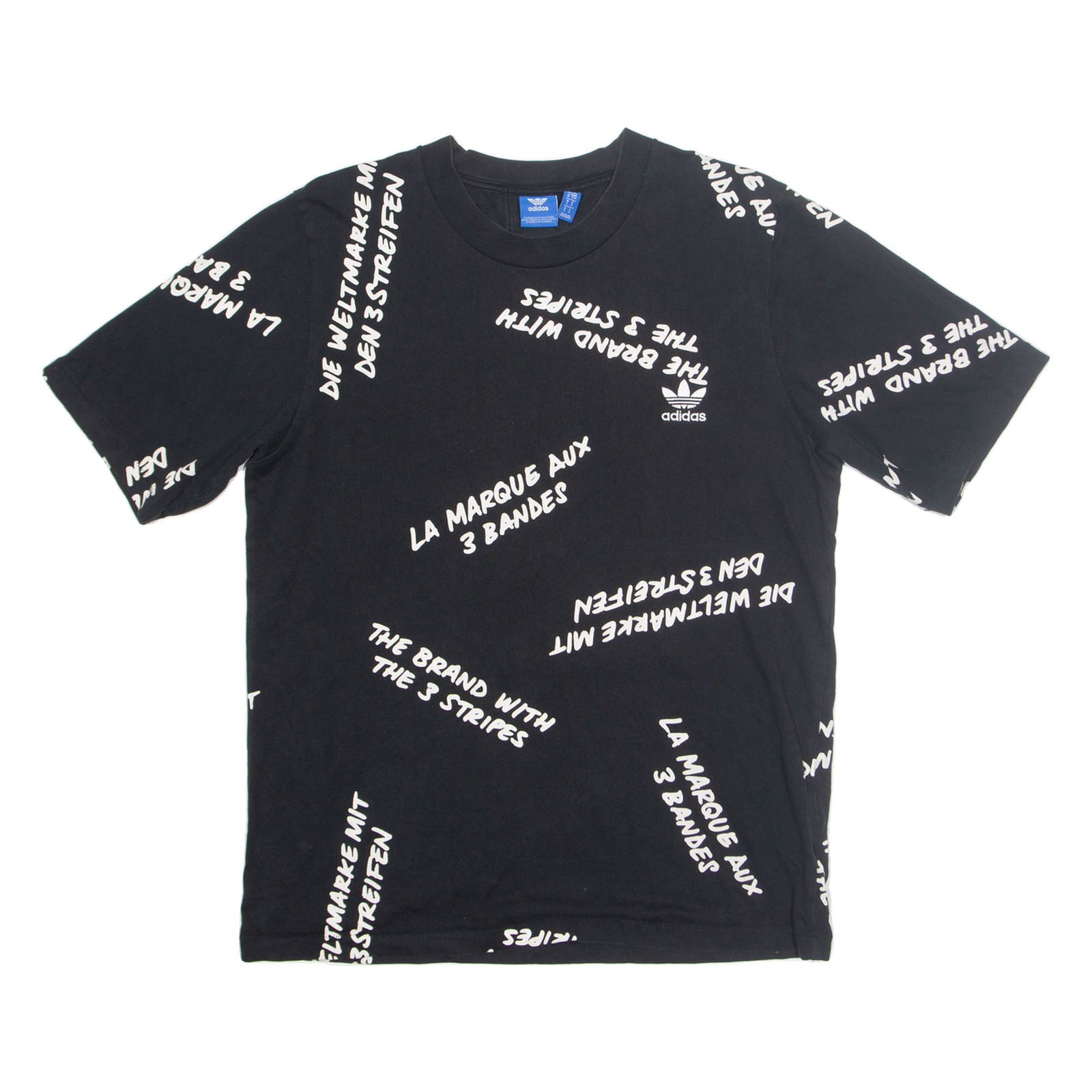 ADIDAS Mens T-Shirt Black S Refurbished - N/A refurbished available on Cerqular