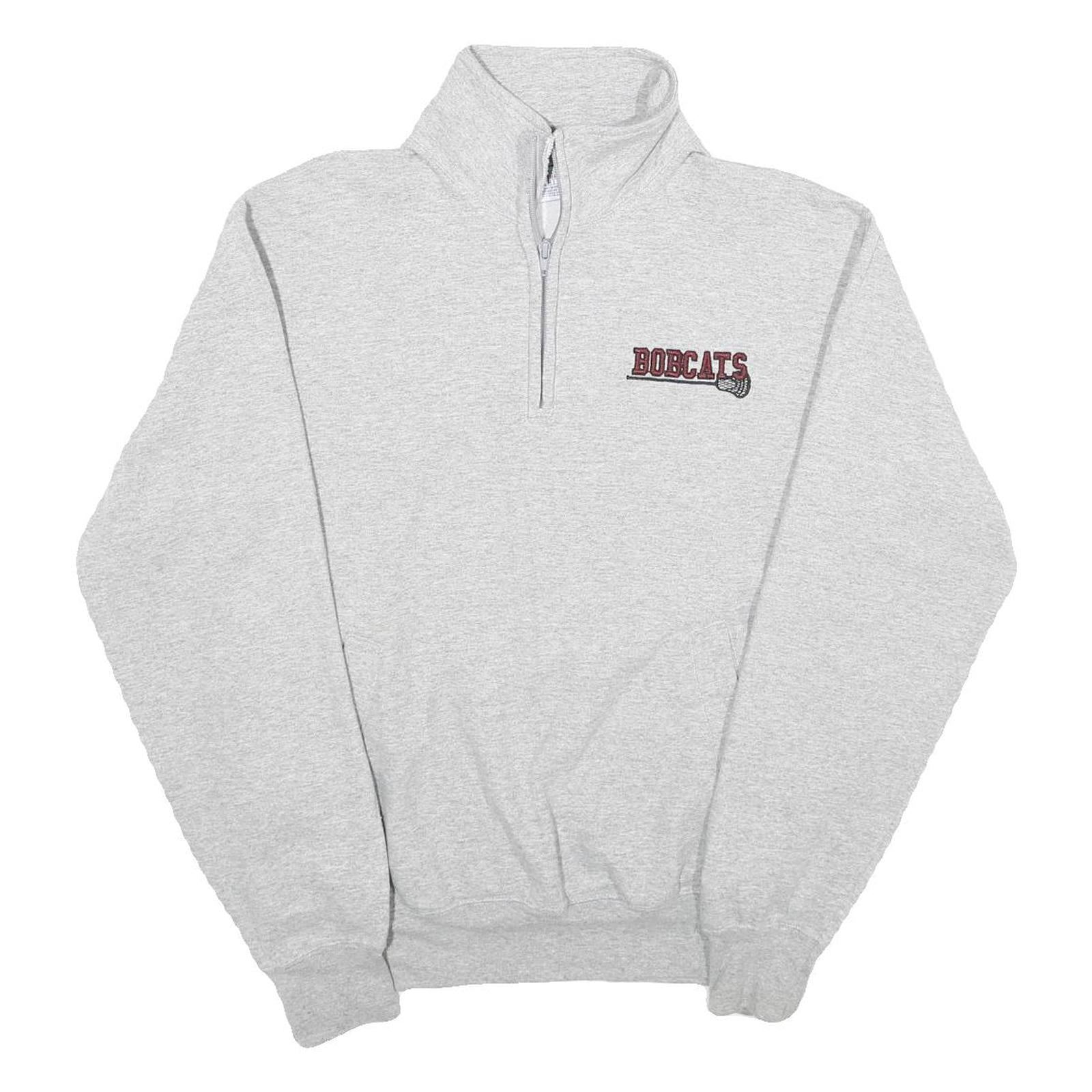 Buy CHAMPION Mens Grey Bobcats 1/4 Zip M Sweatshirt Athletic Sportswear Refurbished - $33.79 CHAMPION Mens Grey Bobcats 1/4 Zip M Sweatshirt Athletic Sportswear Refurbished - N/A refurbished available on Cerqular