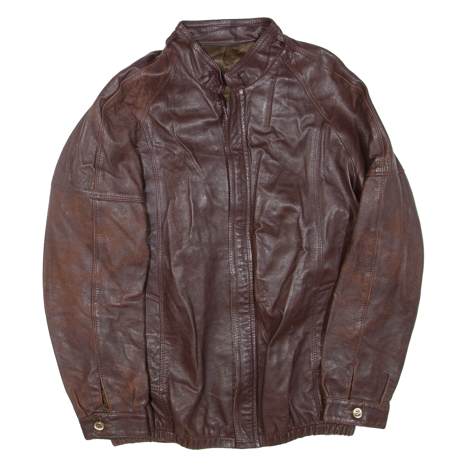 Buy Mens Jacket Brown Faux Leather M Refurbished - $50.69 Mens Jacket Brown Faux Leather M Refurbished - N/A refurbished available on Cerqular
