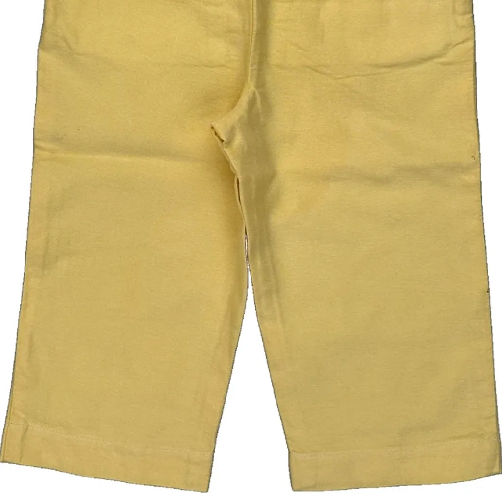 18 Months Polo By Ralph Lauren Chinos - 3XS Yellow Cotton Refurbished - Thrifted (note: this is a term often used to describe second- refurbished available on Cerqular