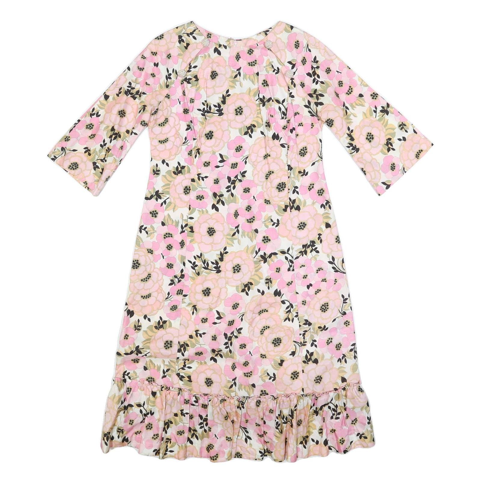 Buy Womens Pink & Cream Floral Day Woven Shift Dress 3/4 Sleeve L Summer Refurbished - $27.29 Womens Pink & Cream Floral Day Woven Shift Dress 3/4 Sleeve L Summer Refurbished - N/A refurbished available on Cerqular