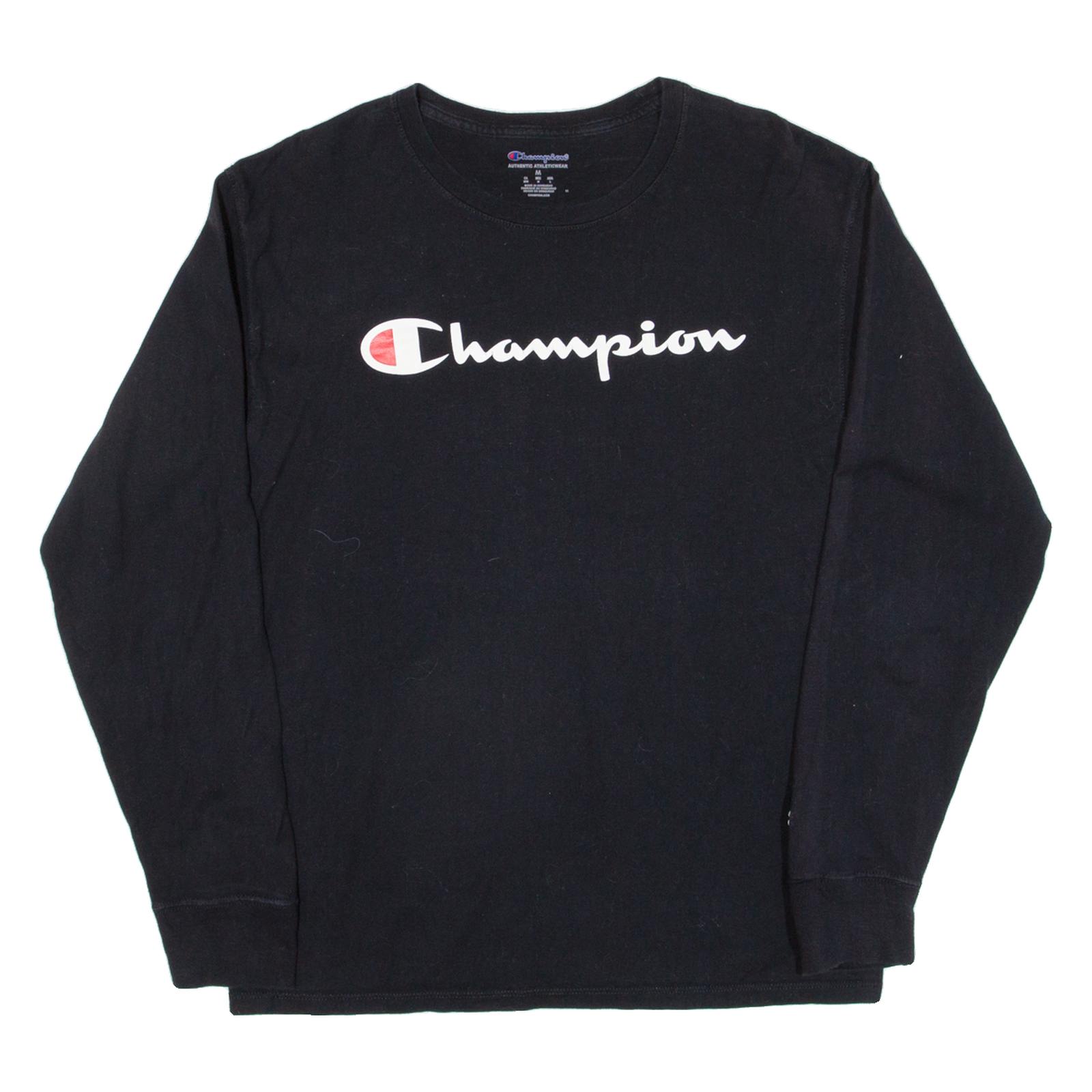 Buy CHAMPION Mens T-Shirt Black Long Sleeve M Refurbished - $23.39 CHAMPION Mens T-Shirt Black Long Sleeve M Refurbished - N/A refurbished available on Cerqular