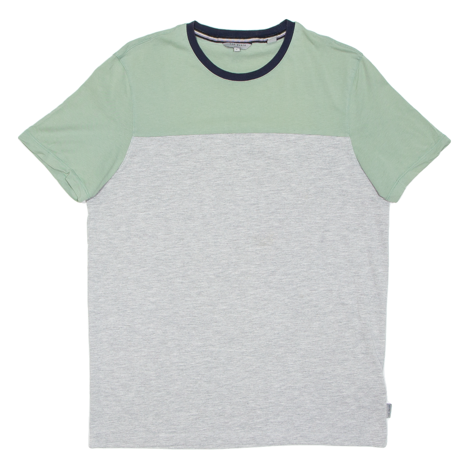 TED BAKER Mens T-Shirt Grey S Refurbished - N/A refurbished available on Cerqular