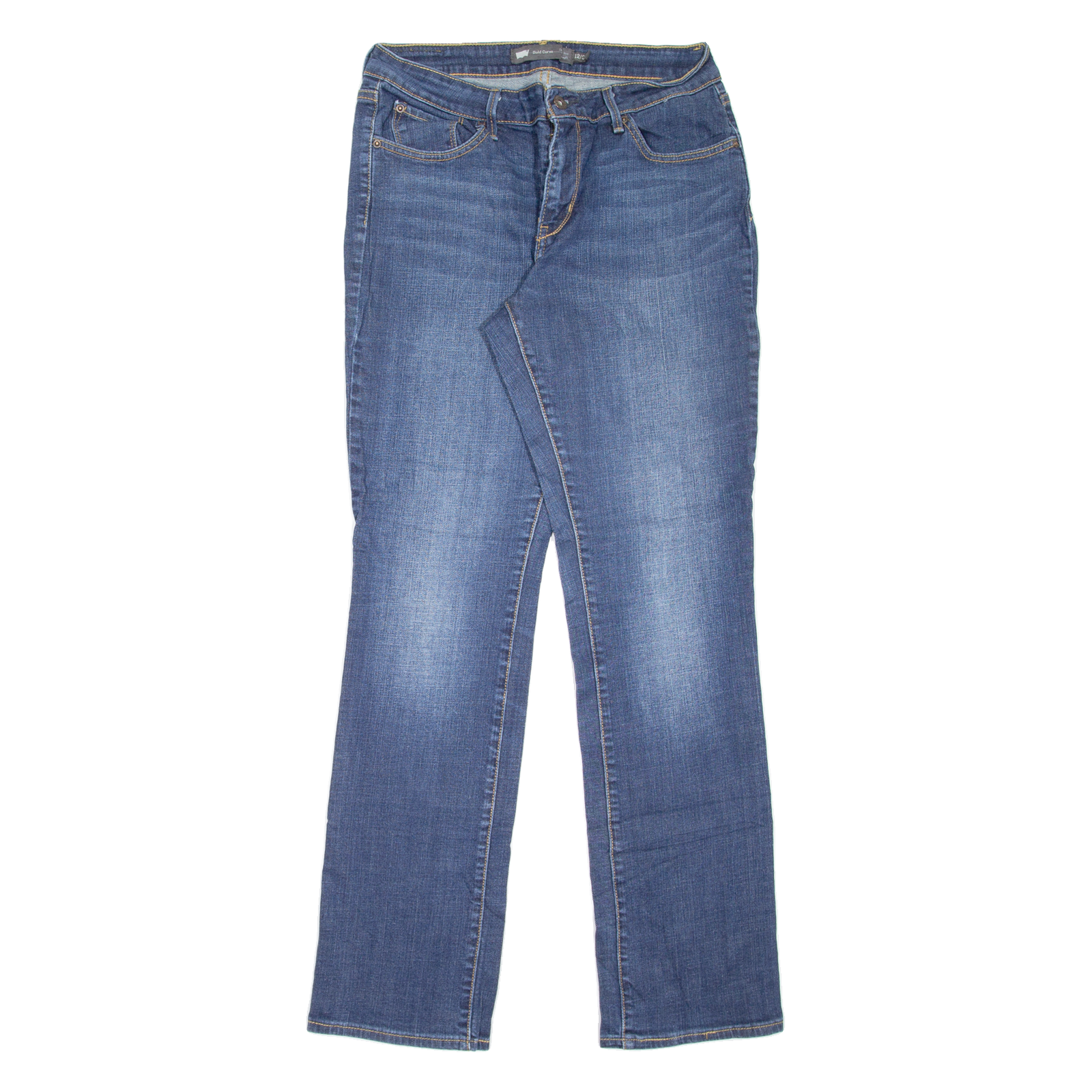 LEVI'S Classic Rise Womens Jeans Blue Regular Straight Stone Wash W31 L32 Refurbished - N/A refurbished available on Cerqular