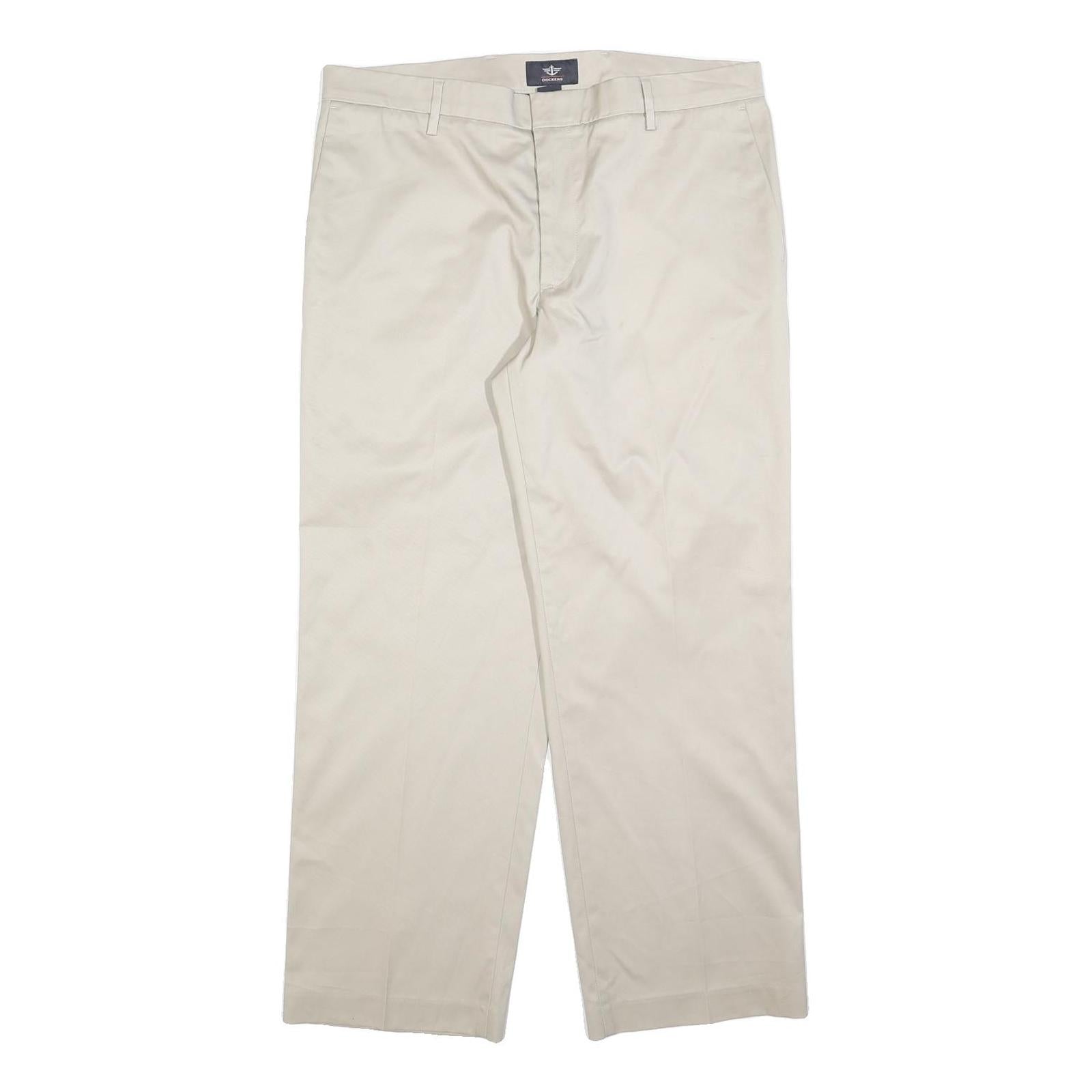 Buy DOCKERS Mens Cotton Blend Beige Relaxed Straight Trousers W36 L29 Classic Fit Refurbished - $29.89 DOCKERS Mens Cotton Blend Beige Relaxed Straight Trousers W36 L29 Classic Fit Refurbished - N/A refurbished available on Cerqular