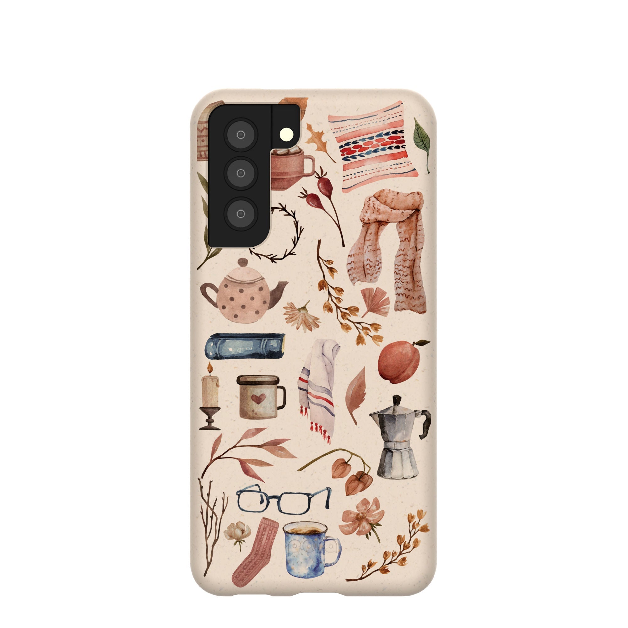 Seashell Creature Comforts Samsung Galaxy S21 Case Refurbished - Pela Case refurbished available on Cerqular