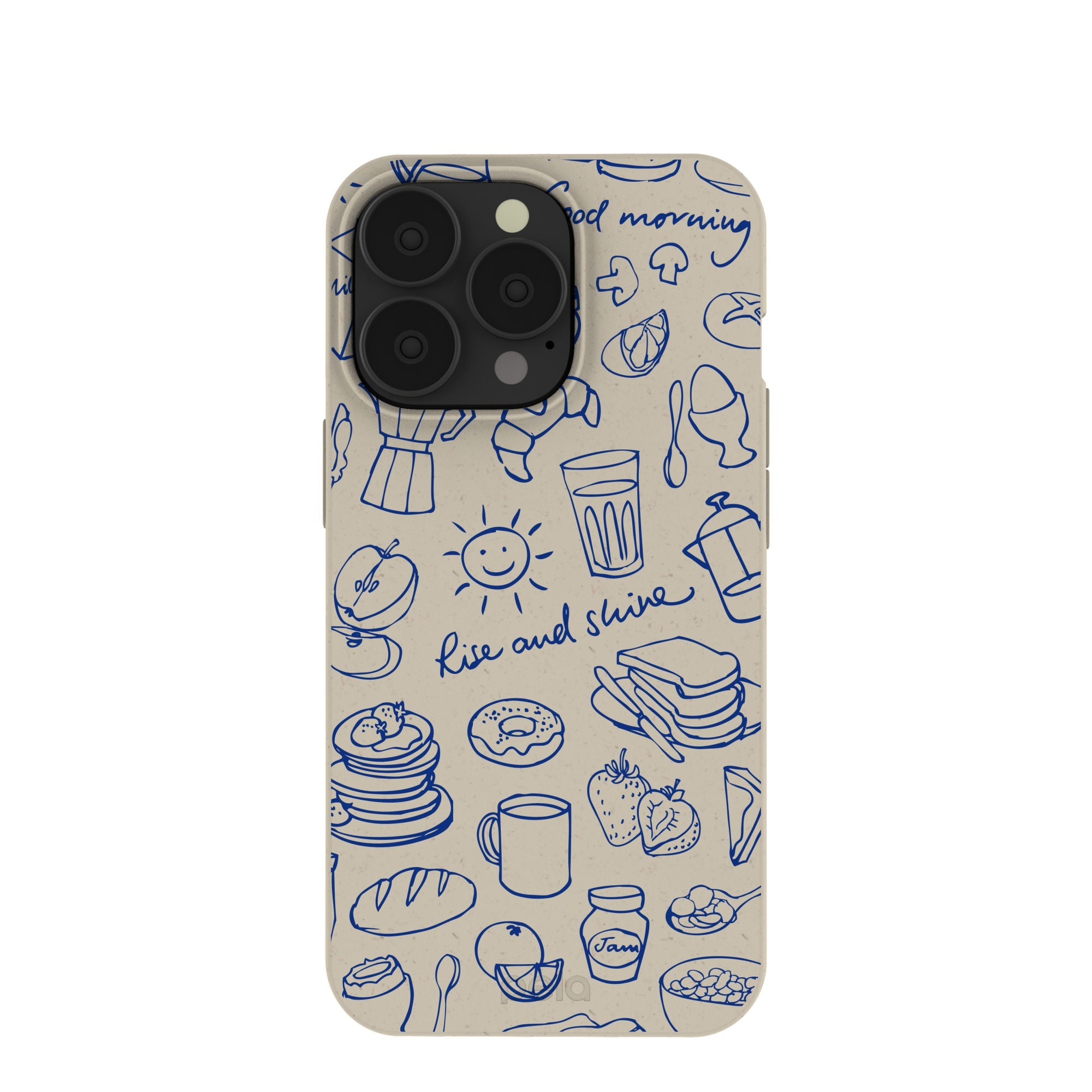 London Fog Rise and Shine iPhone 13 Pro Case Refurbished - Pela Case refurbished available on Cerqular