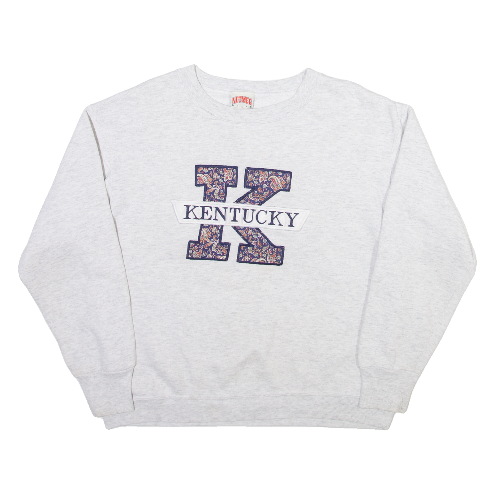 Buy NUTMEG Kentucky Mens Sweatshirt Grey USA M Refurbished - $23.39 NUTMEG Kentucky Mens Sweatshirt Grey USA M Refurbished - N/A refurbished available on Cerqular