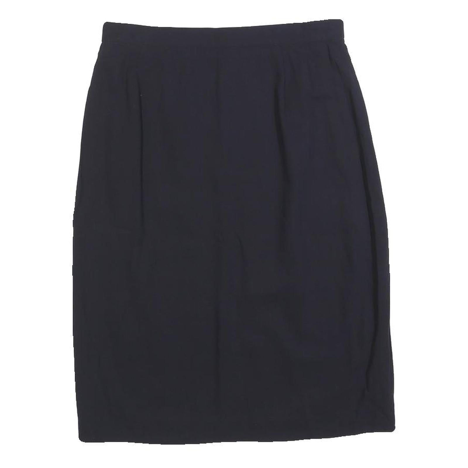 ESCADA Womens Black Wool Pencil Knee Length Skirt Size S Elegant Classic Refurbished - N/A refurbished available on Cerqular