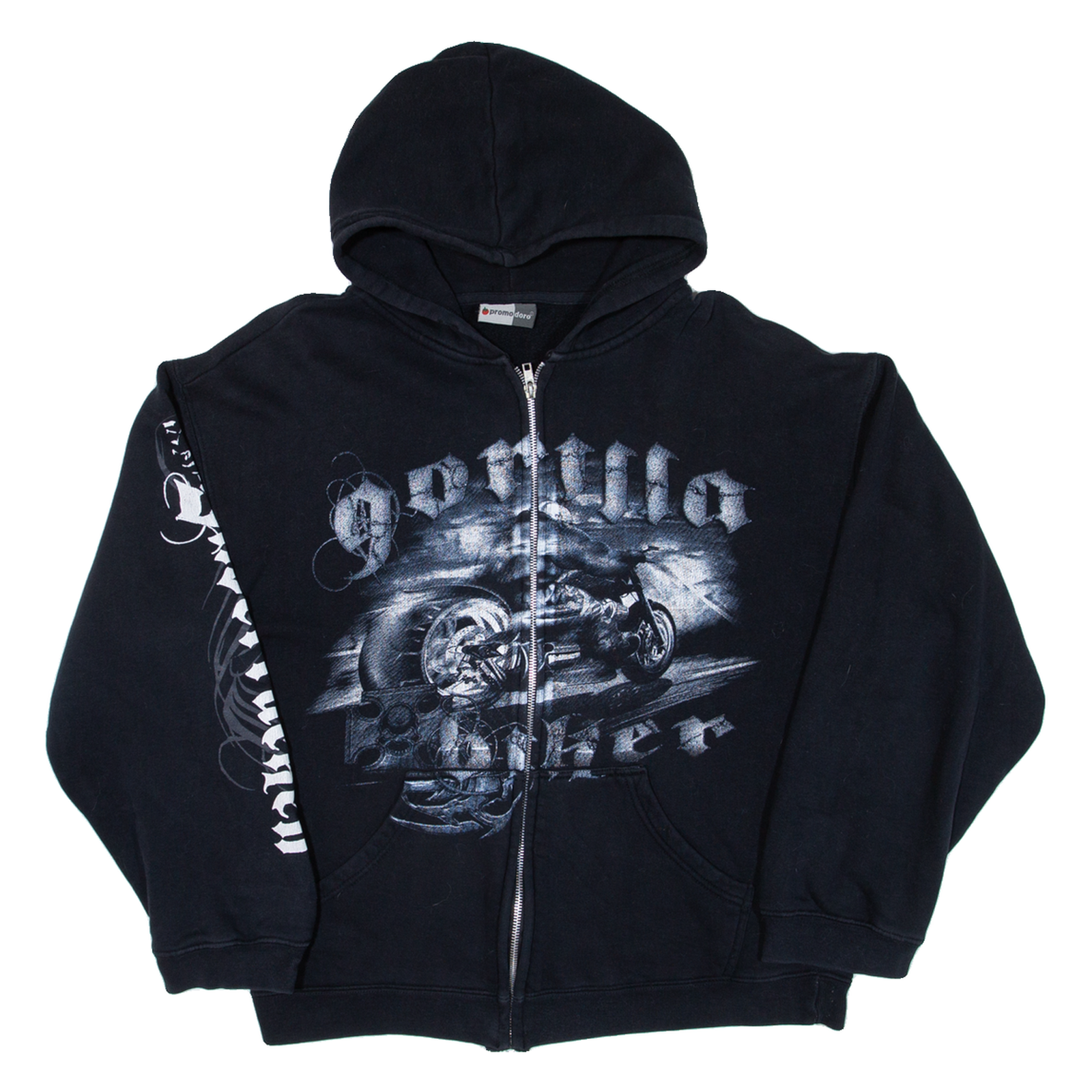 PROMO DORO Mens Black Hoodie Full Zip M Refurbished - N/A refurbished available on Cerqular