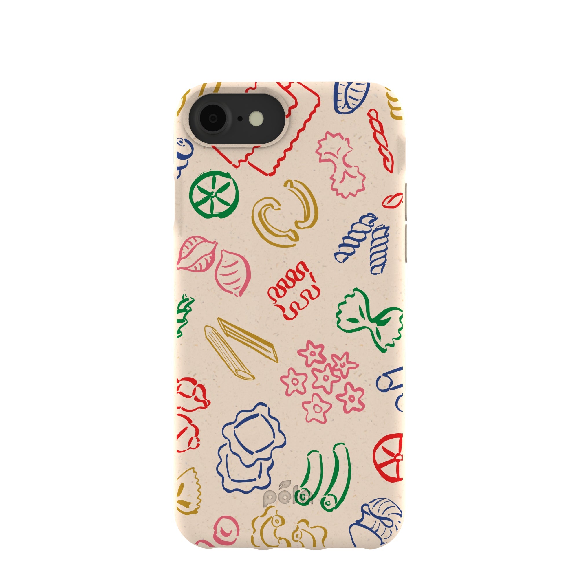 Seashell Carbs iPhone 6/6s/7/8/SE Case Refurbished - Pela Case refurbished available on Cerqular